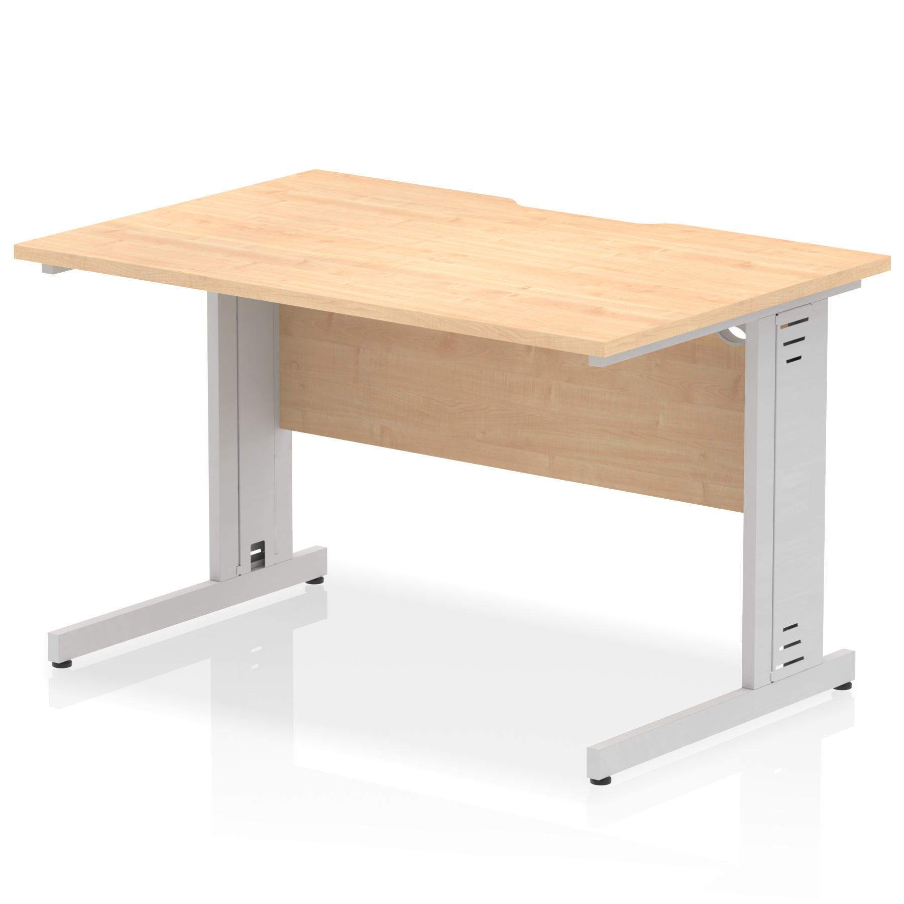 Maple / Silver Frame