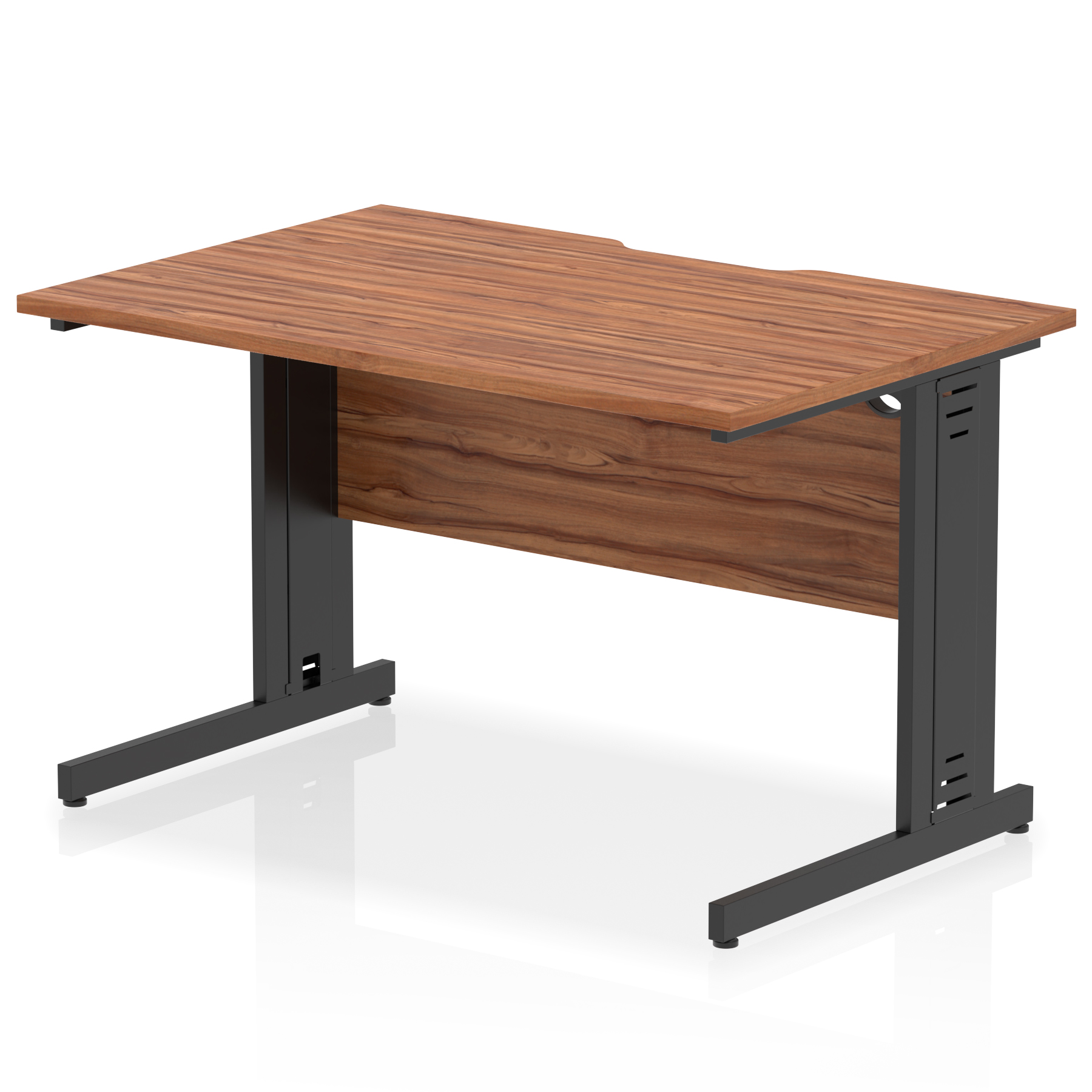 Walnut / Black Frame