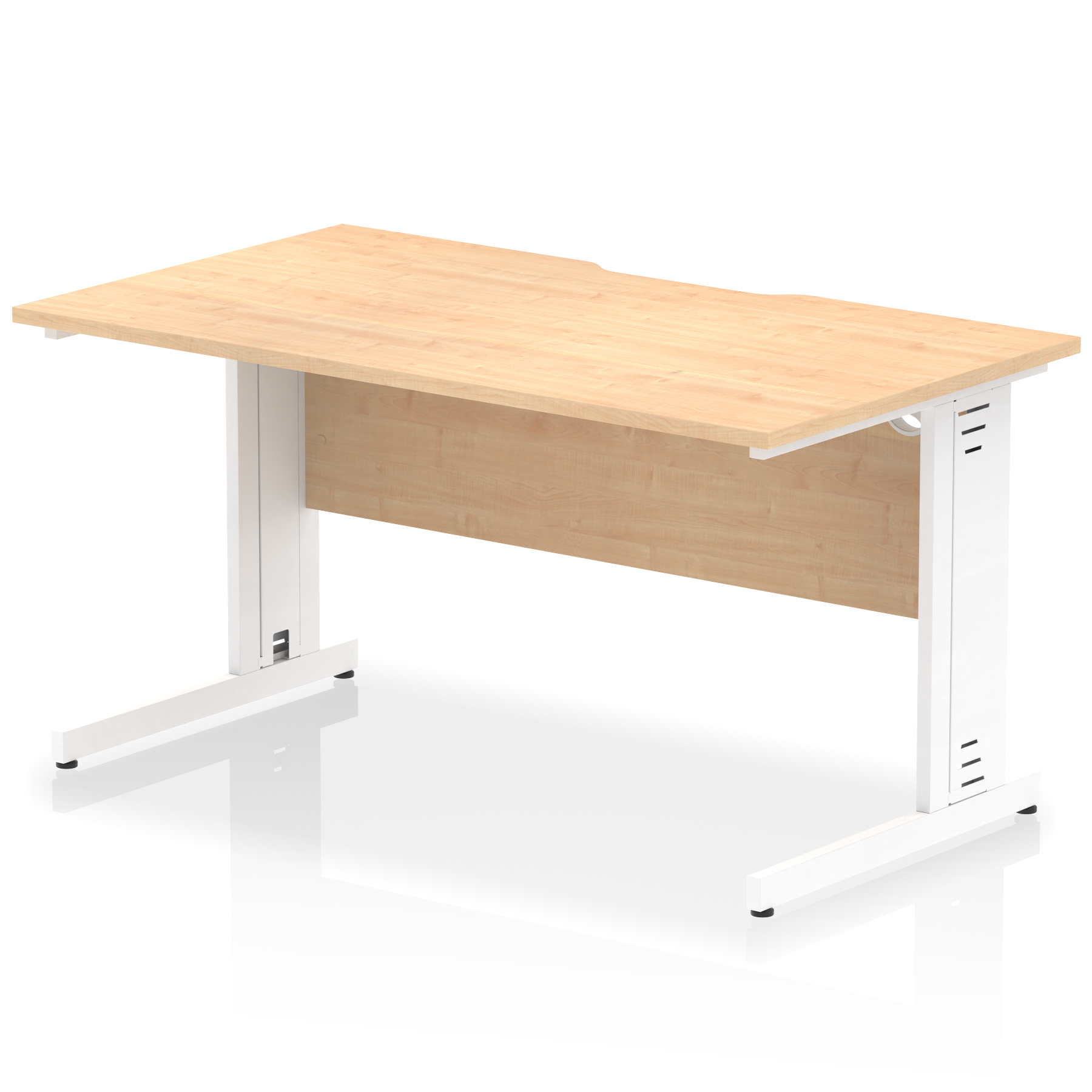 Maple / White Frame
