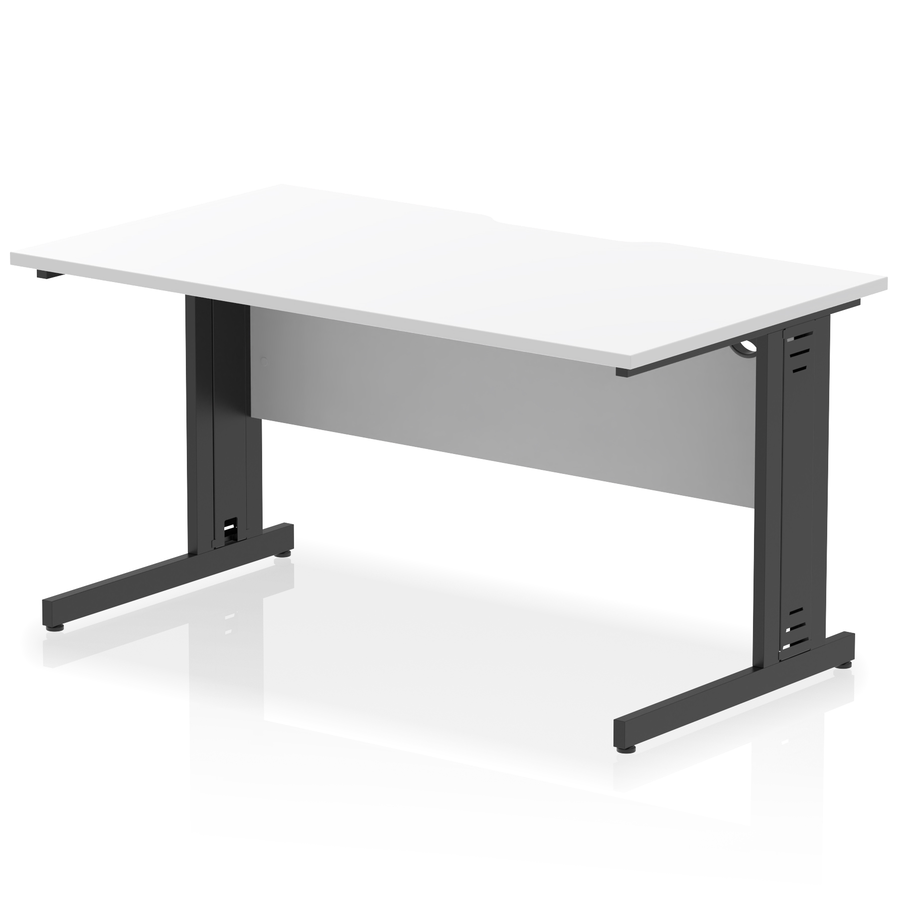 White / Black Frame