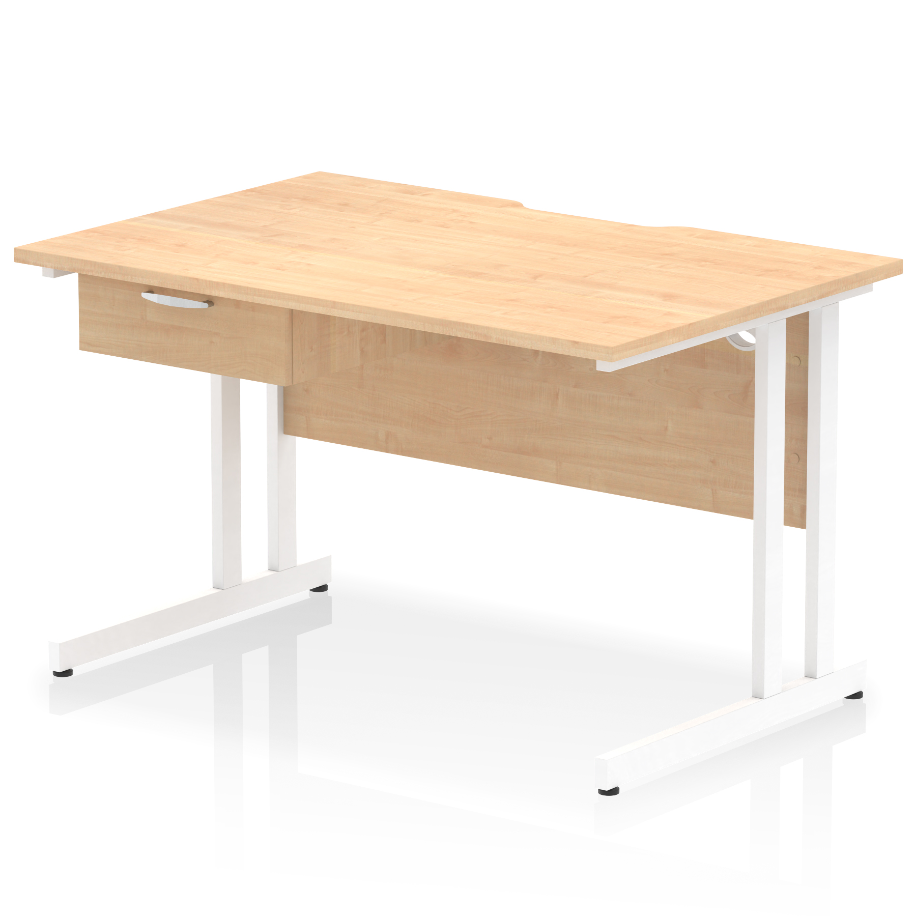Maple / White Frame