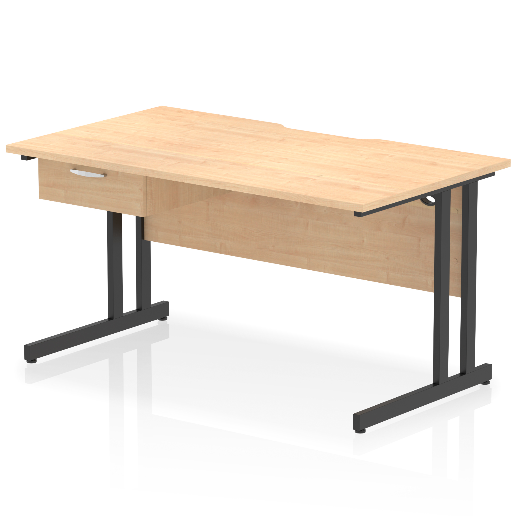 Maple / Black Frame
