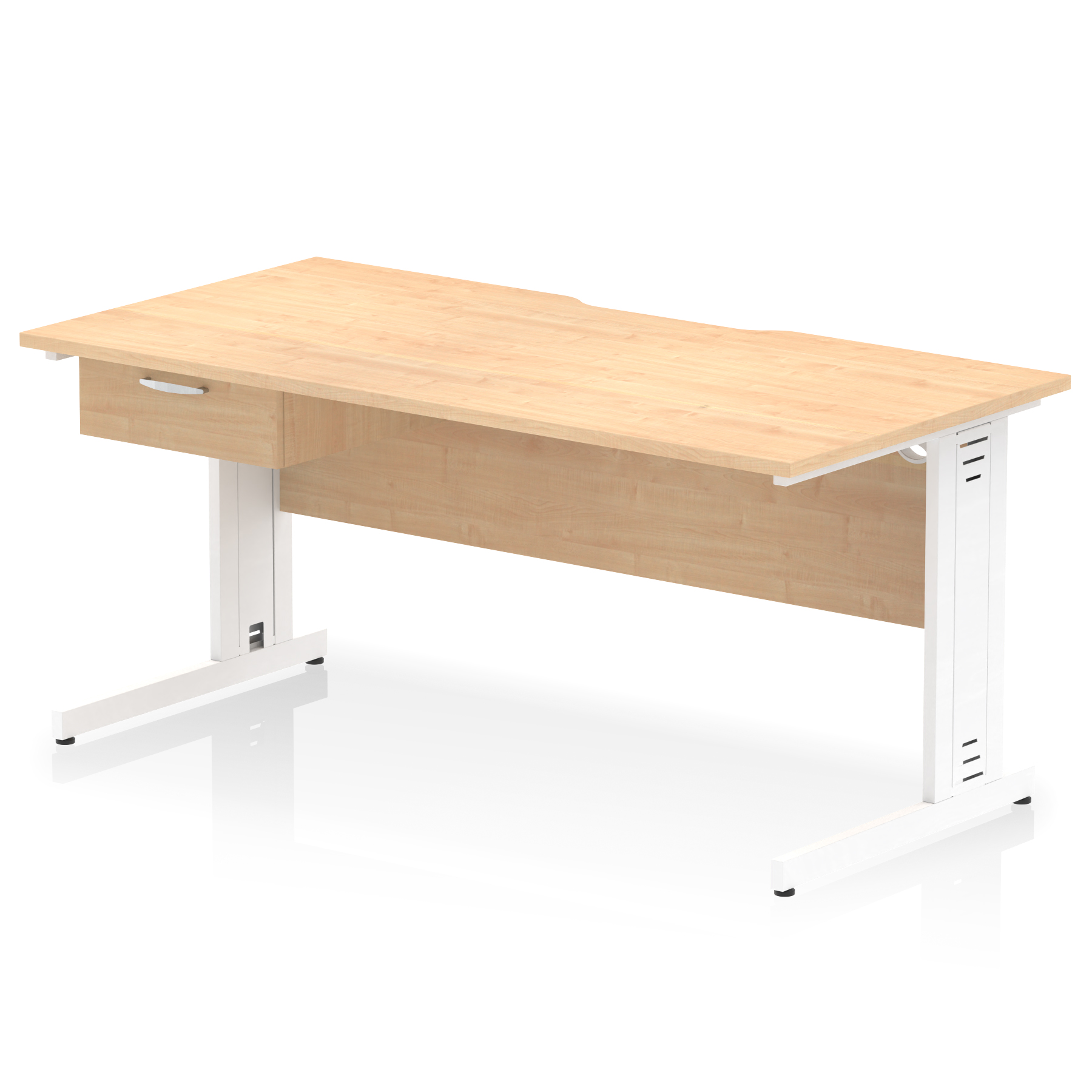 Maple / White Frame