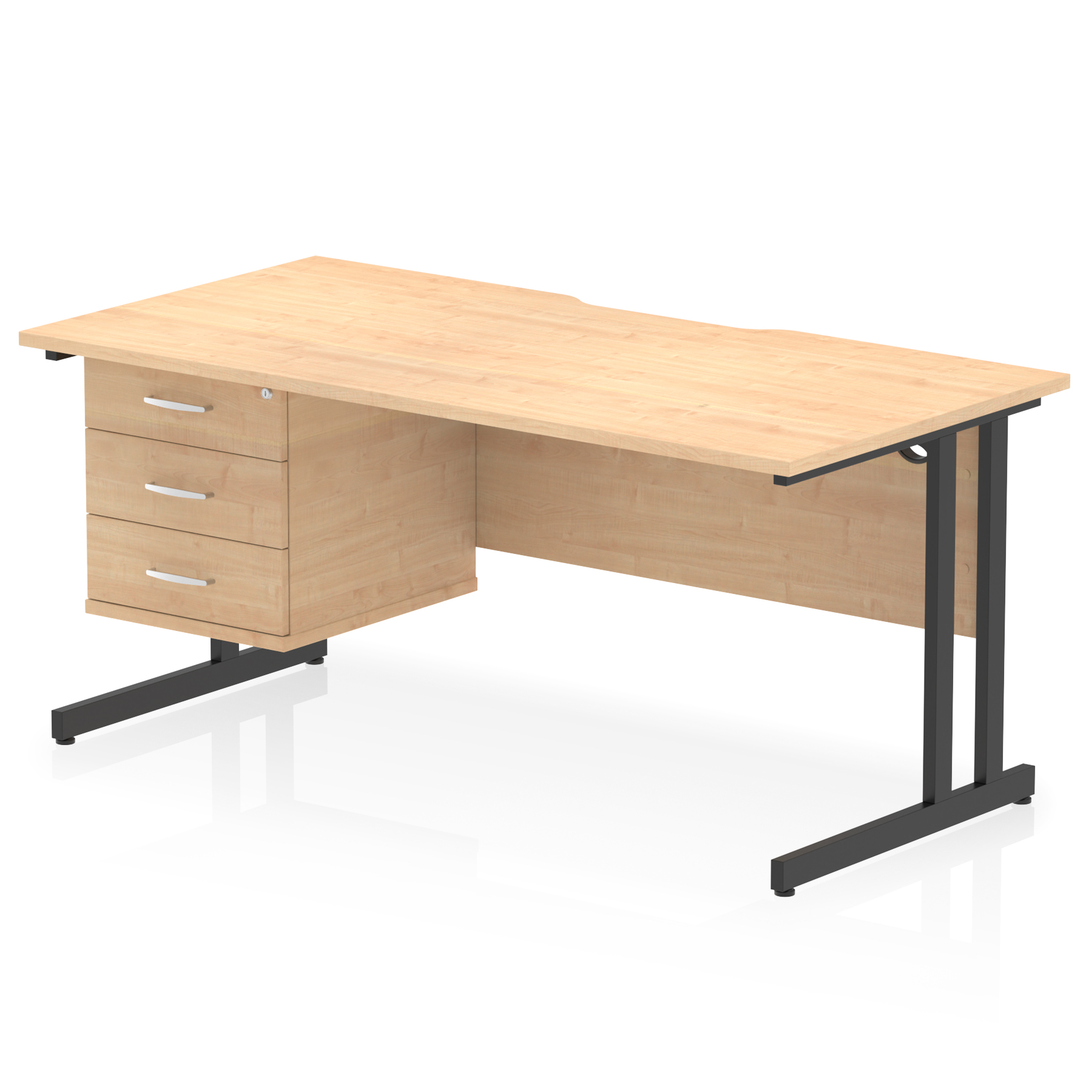 Maple / Black Frame