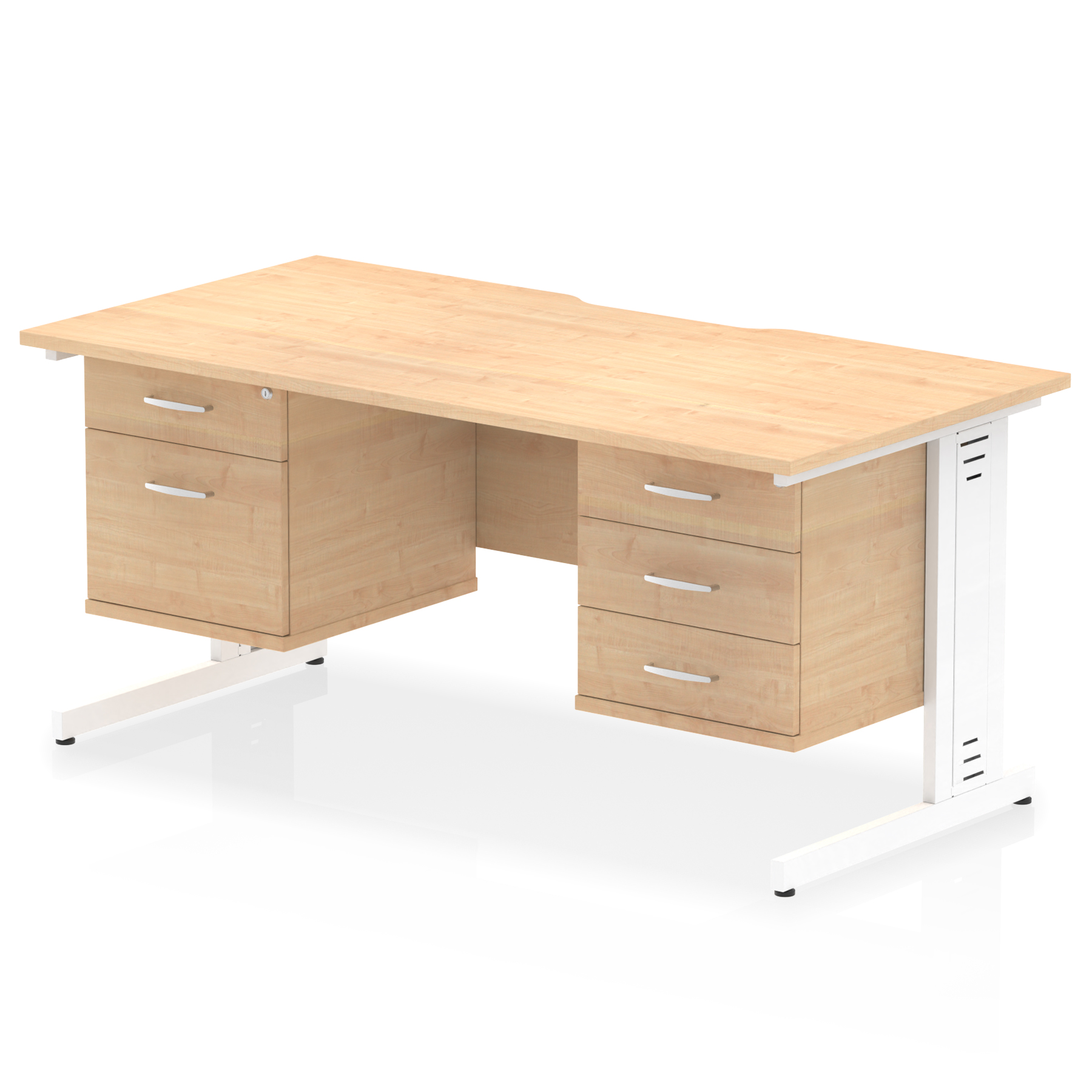 Maple / White Frame