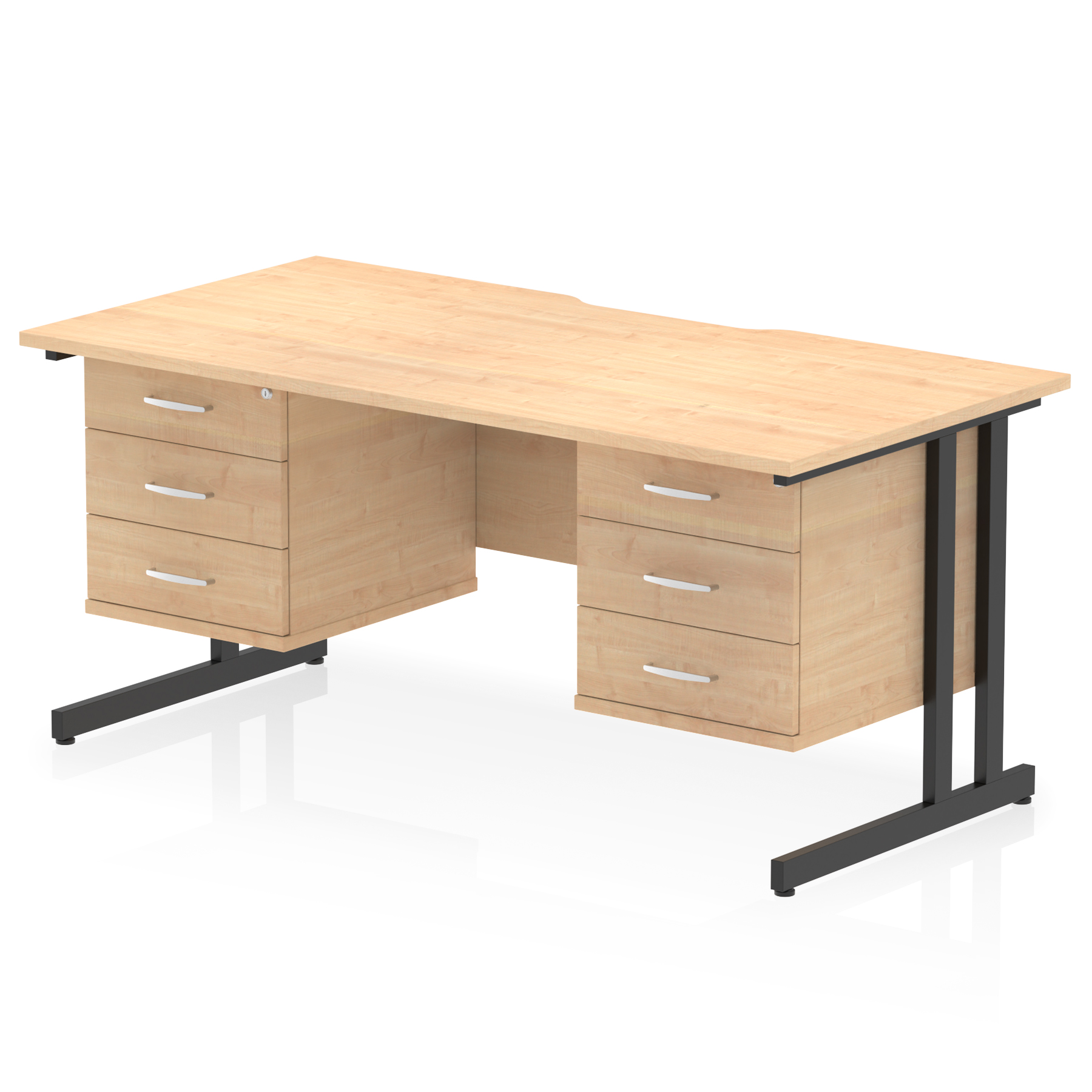 Maple / Black Frame