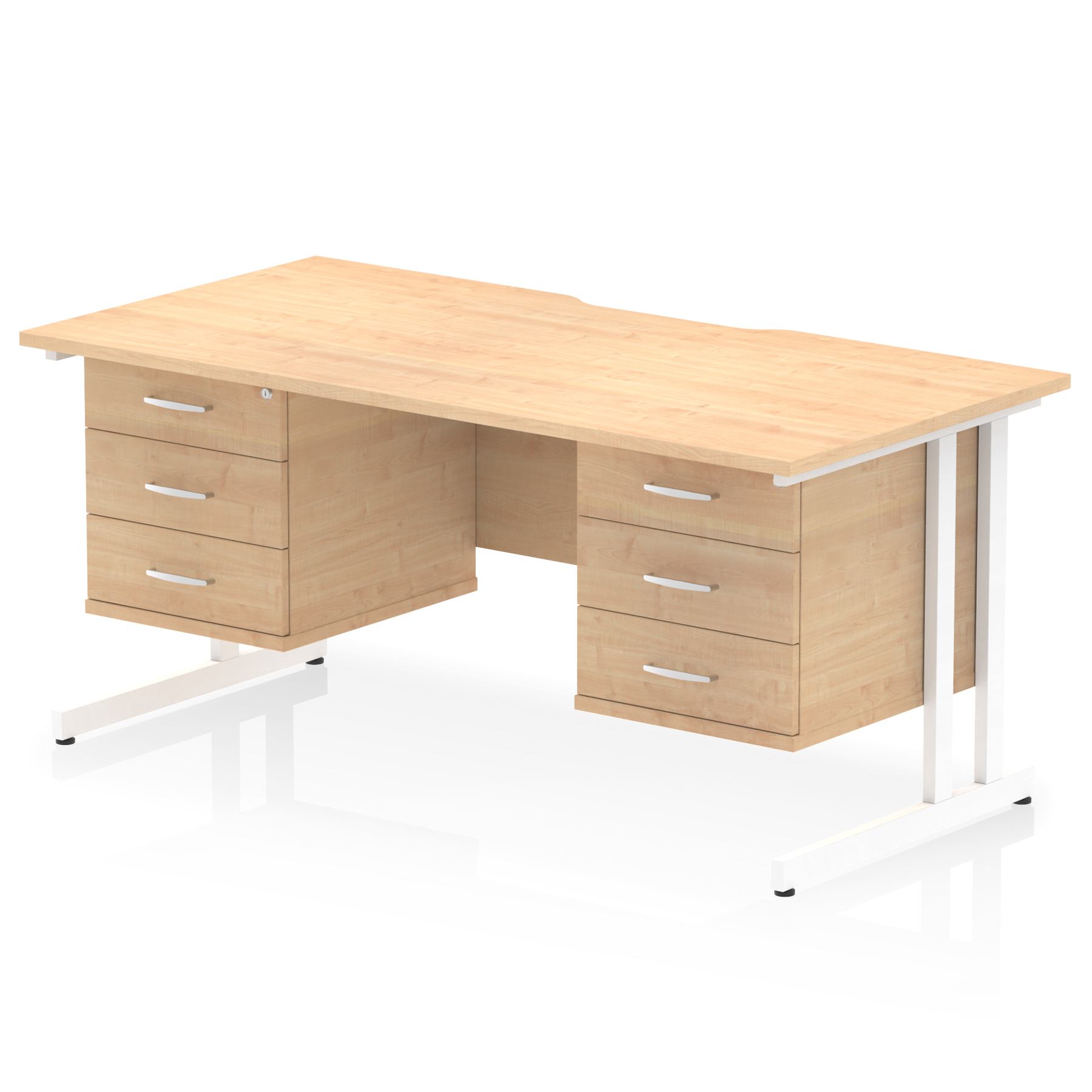 Maple / White Frame