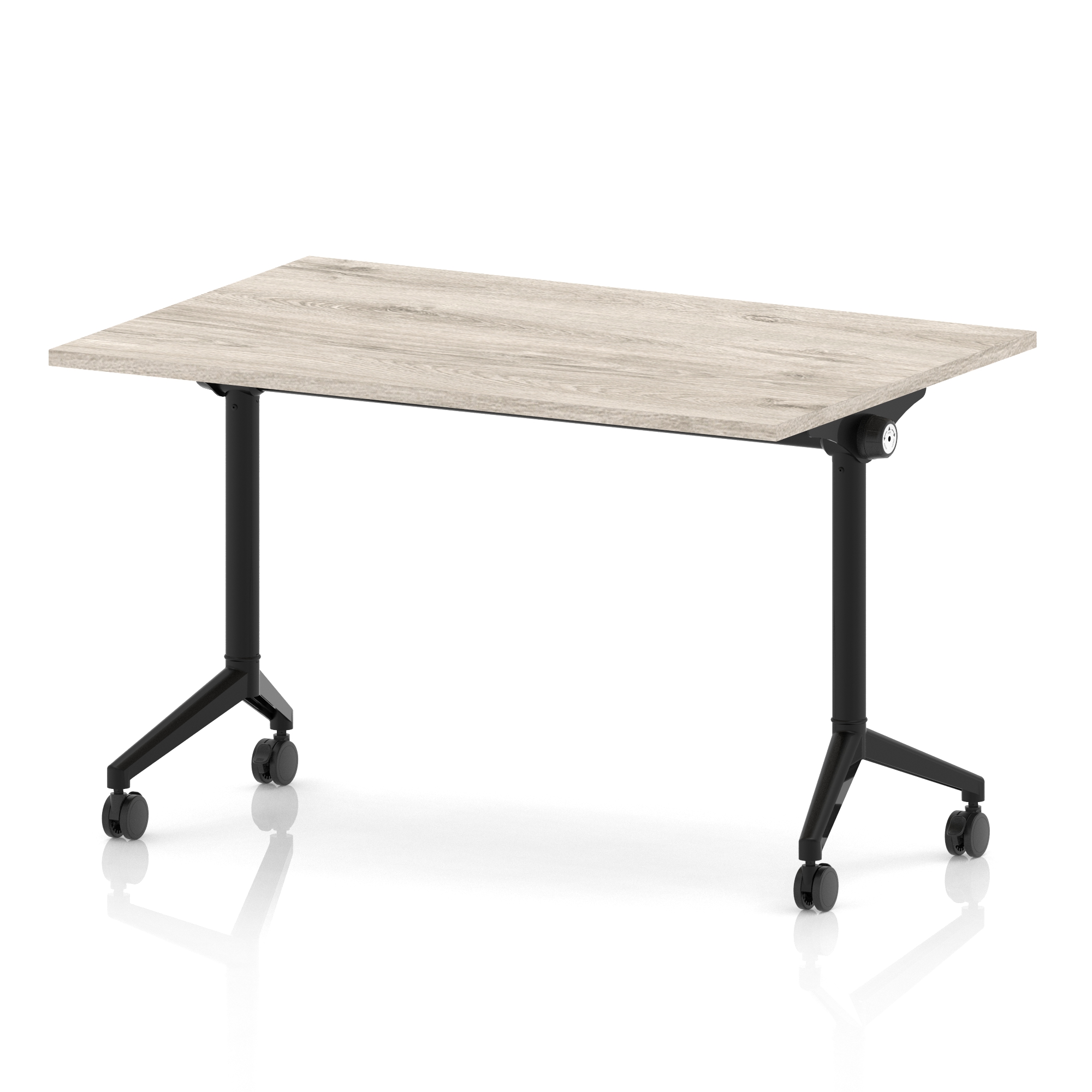 Grey Oak / Black Frame