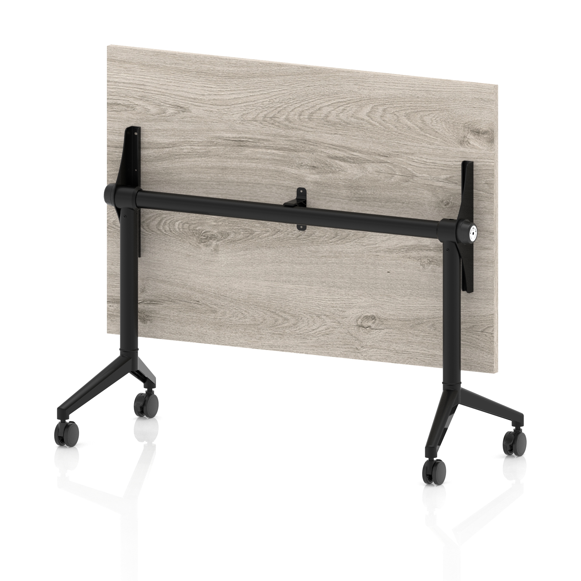 Grey Oak / Black Frame