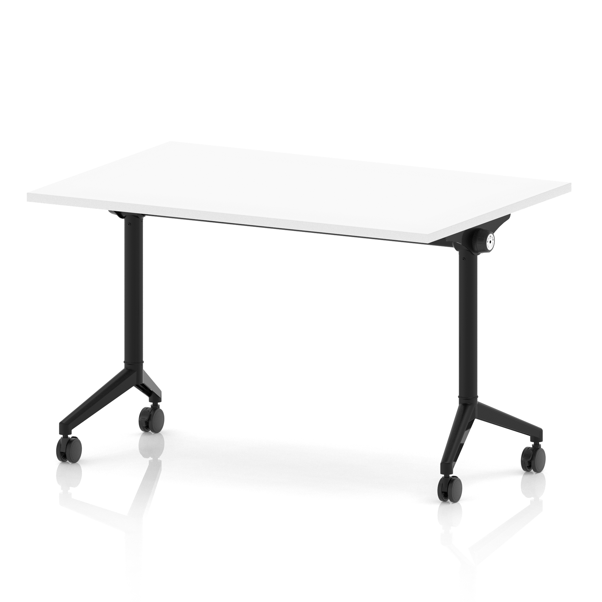 White / Black Frame