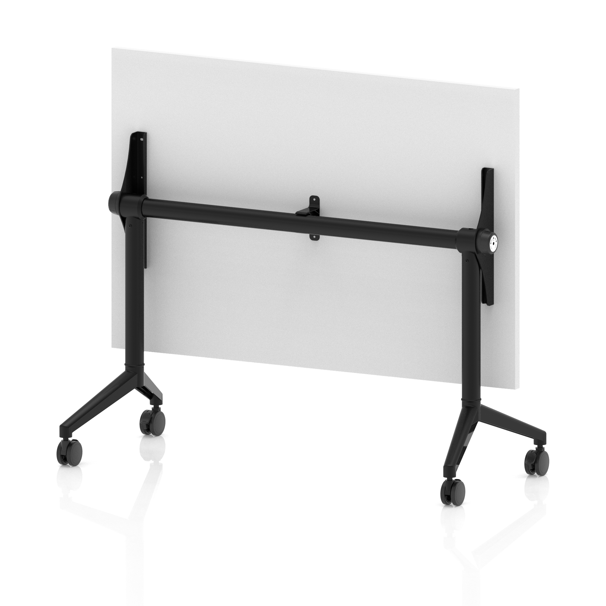 White / Black Frame