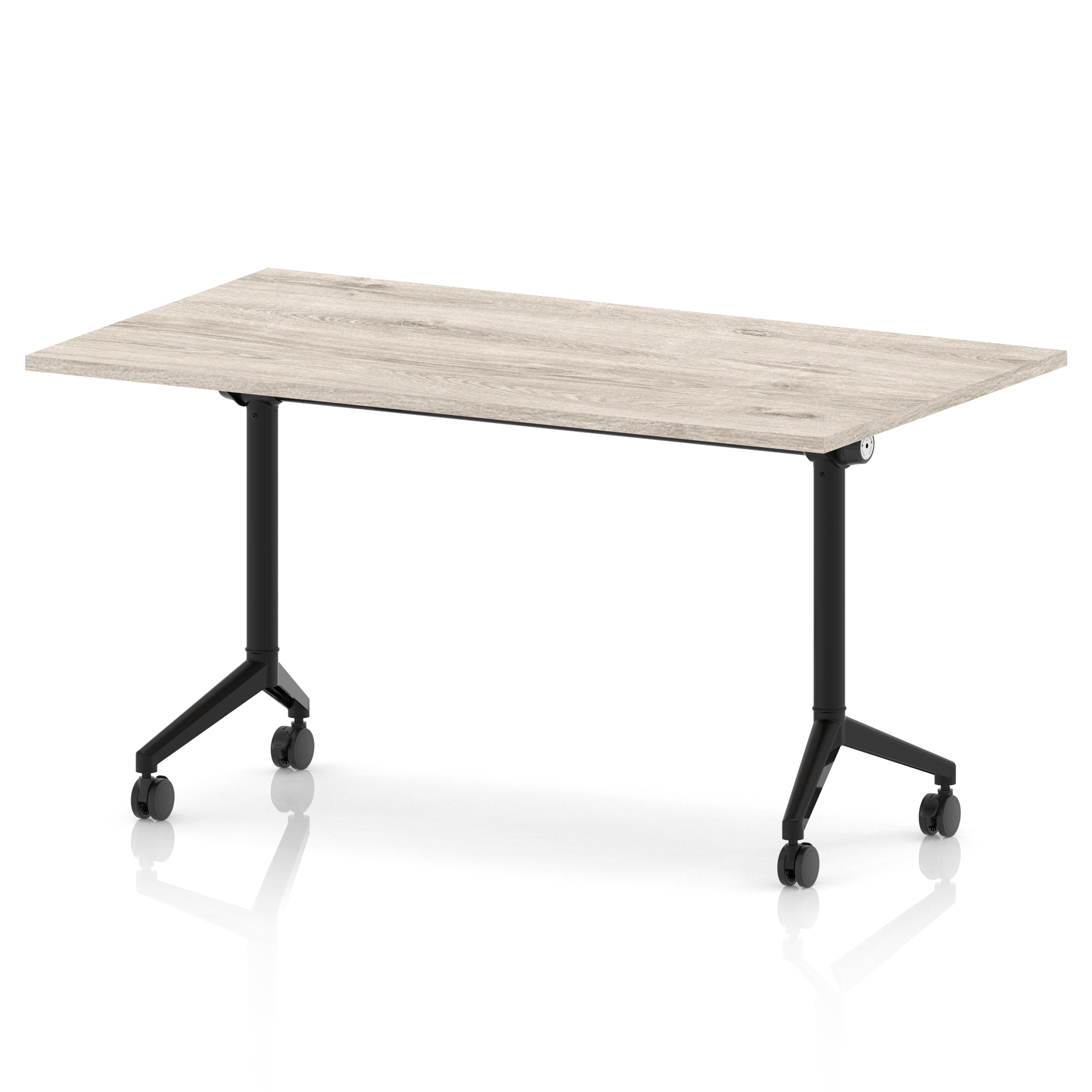 Grey Oak / Black Frame