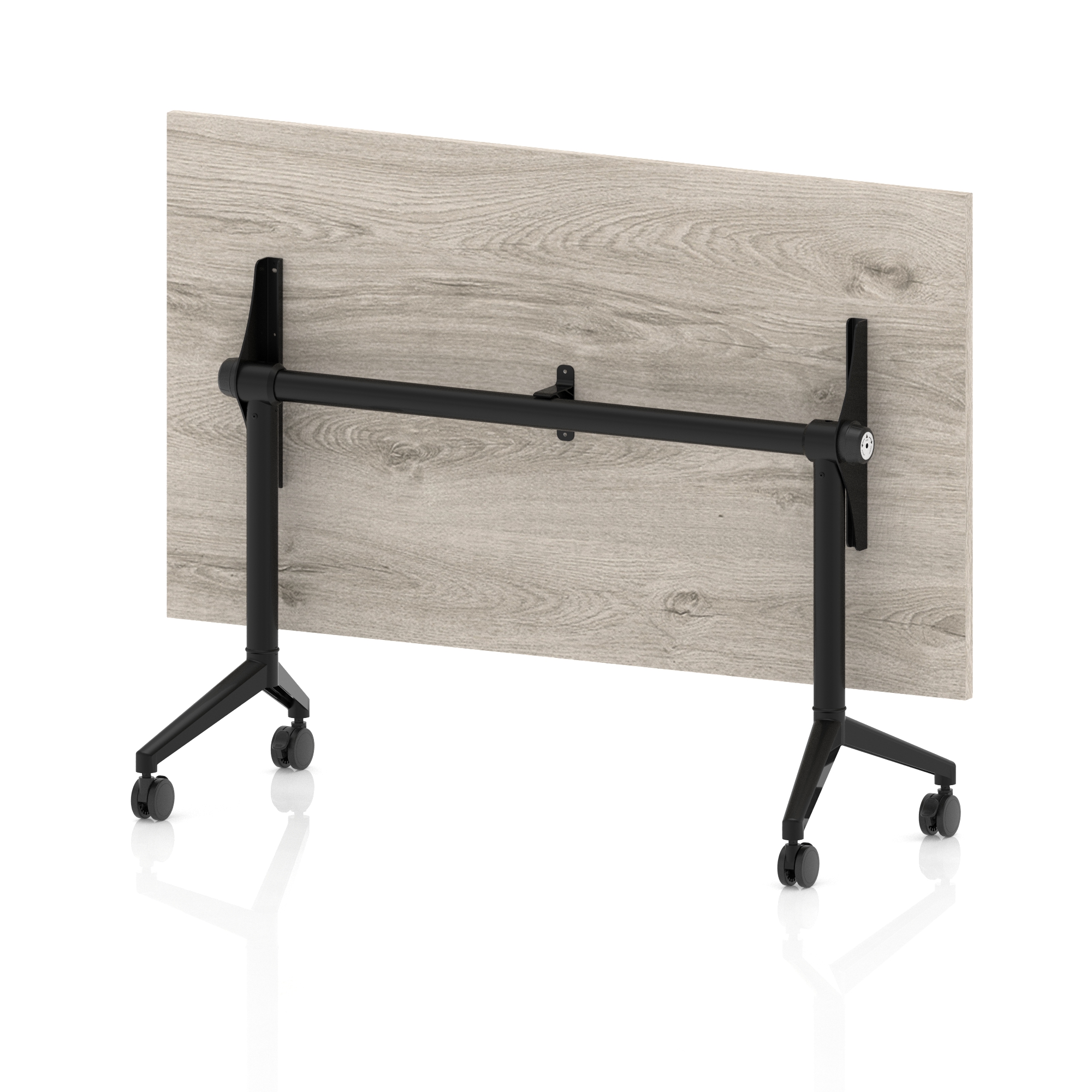 Grey Oak / Black Frame