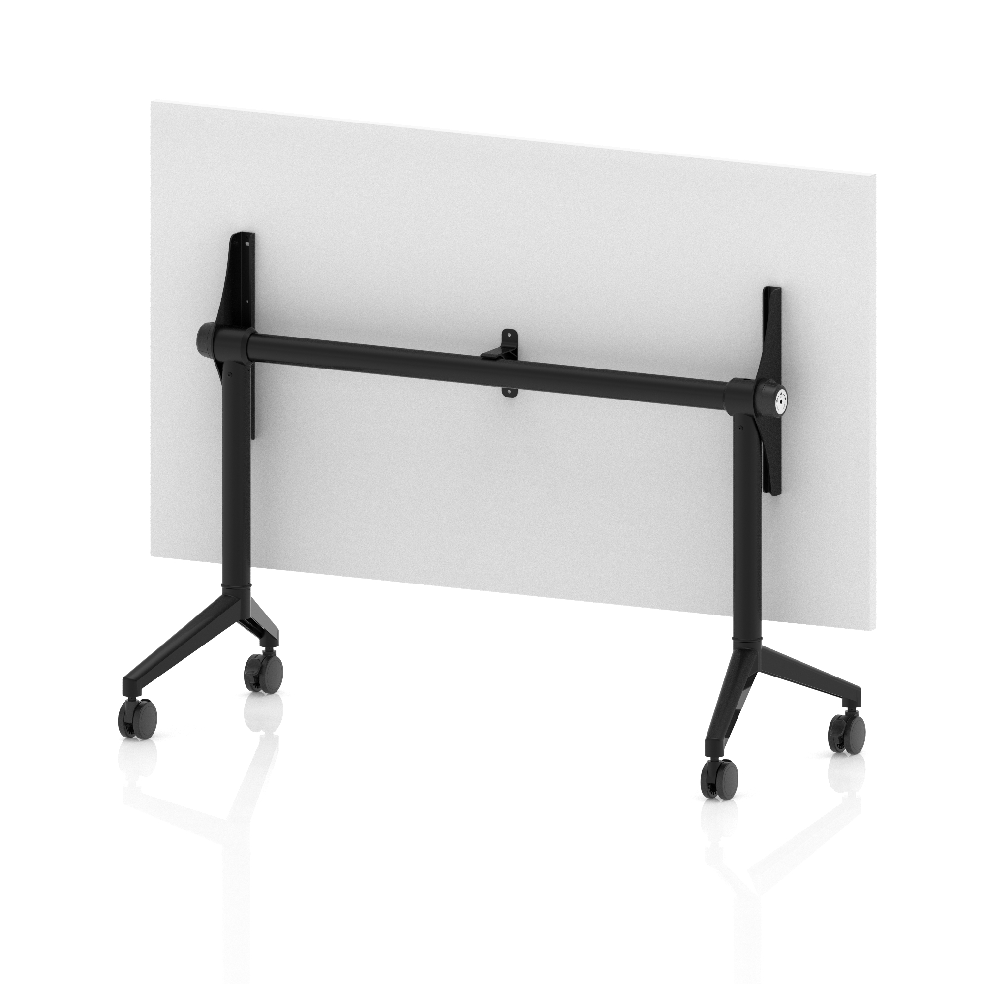 White / Black Frame
