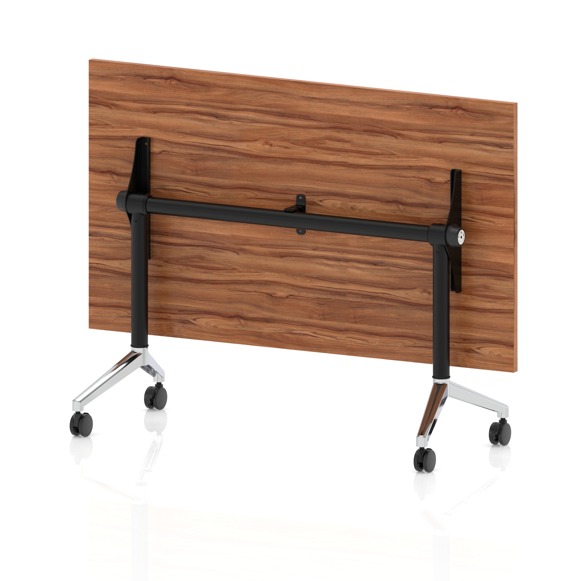Walnut / Chrome Frame
