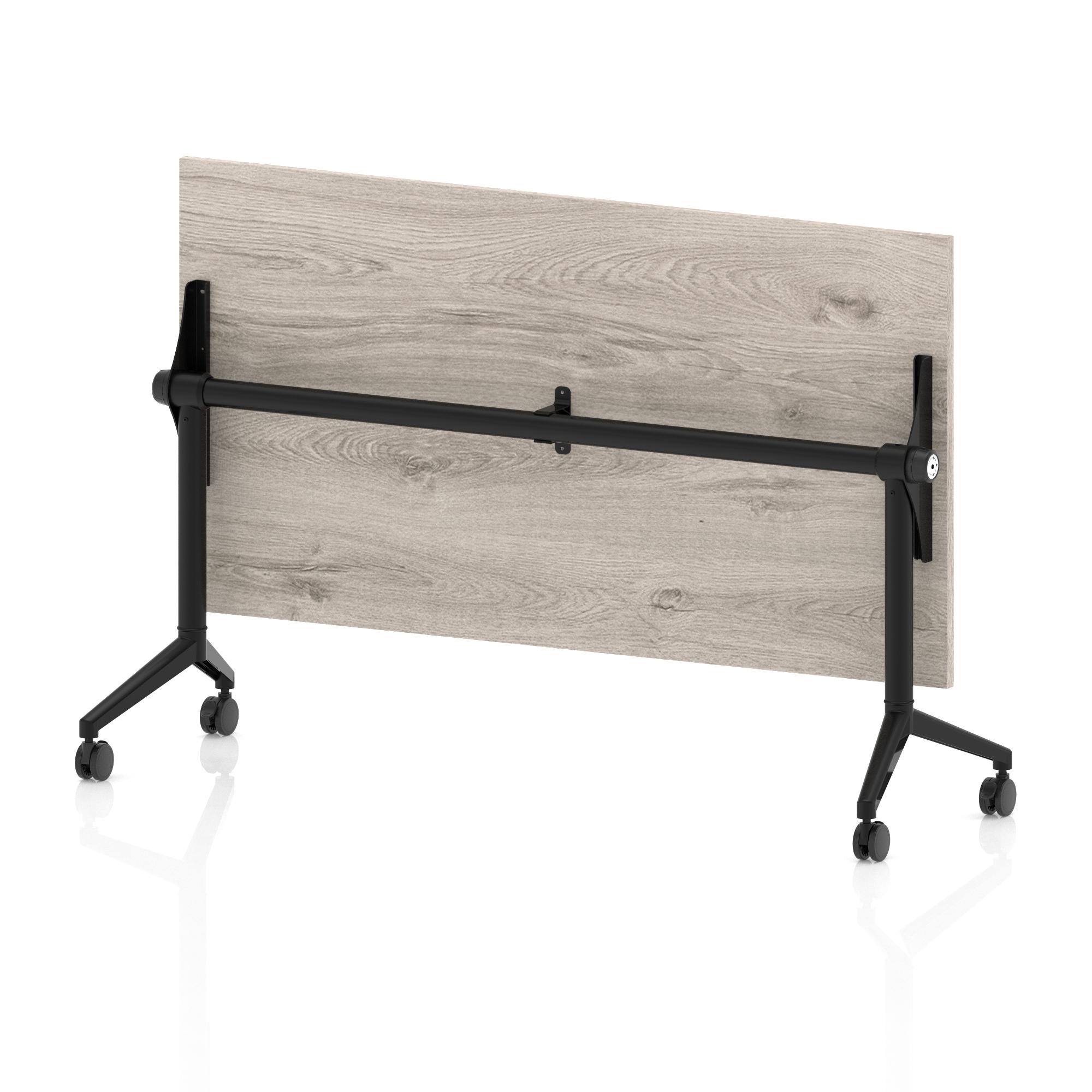 Grey Oak / Black Frame
