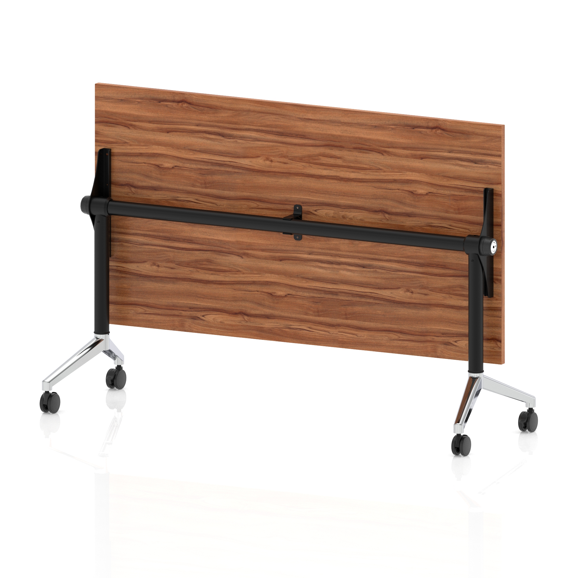 Walnut / Chrome Frame