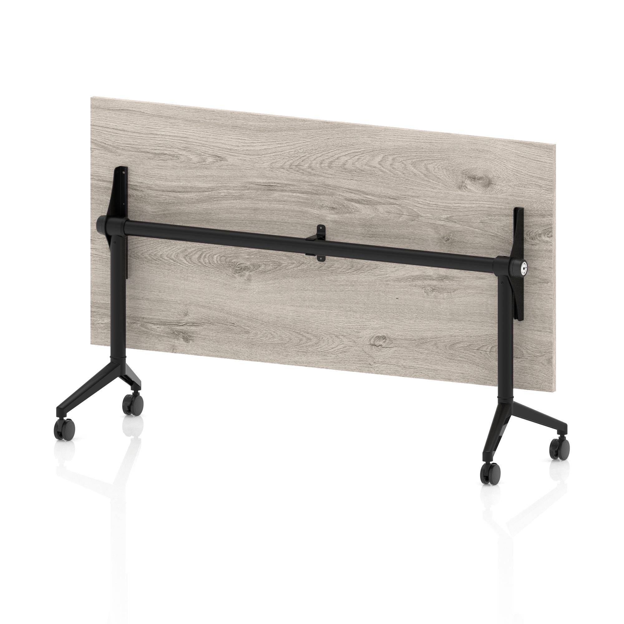Grey Oak / Black Frame