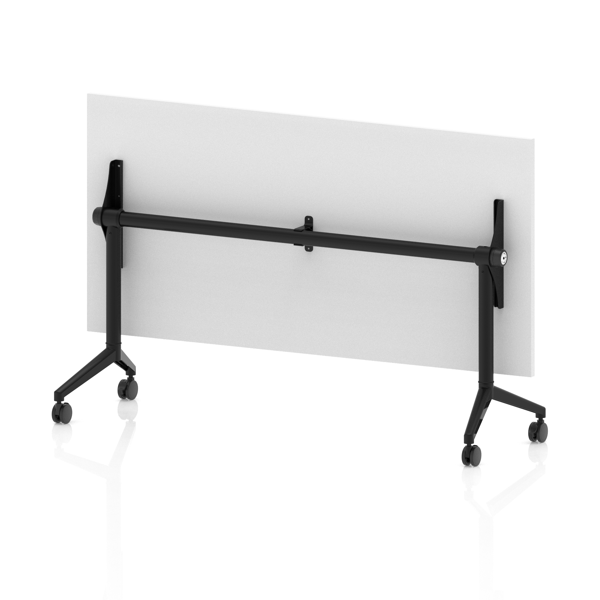 White / Black Frame