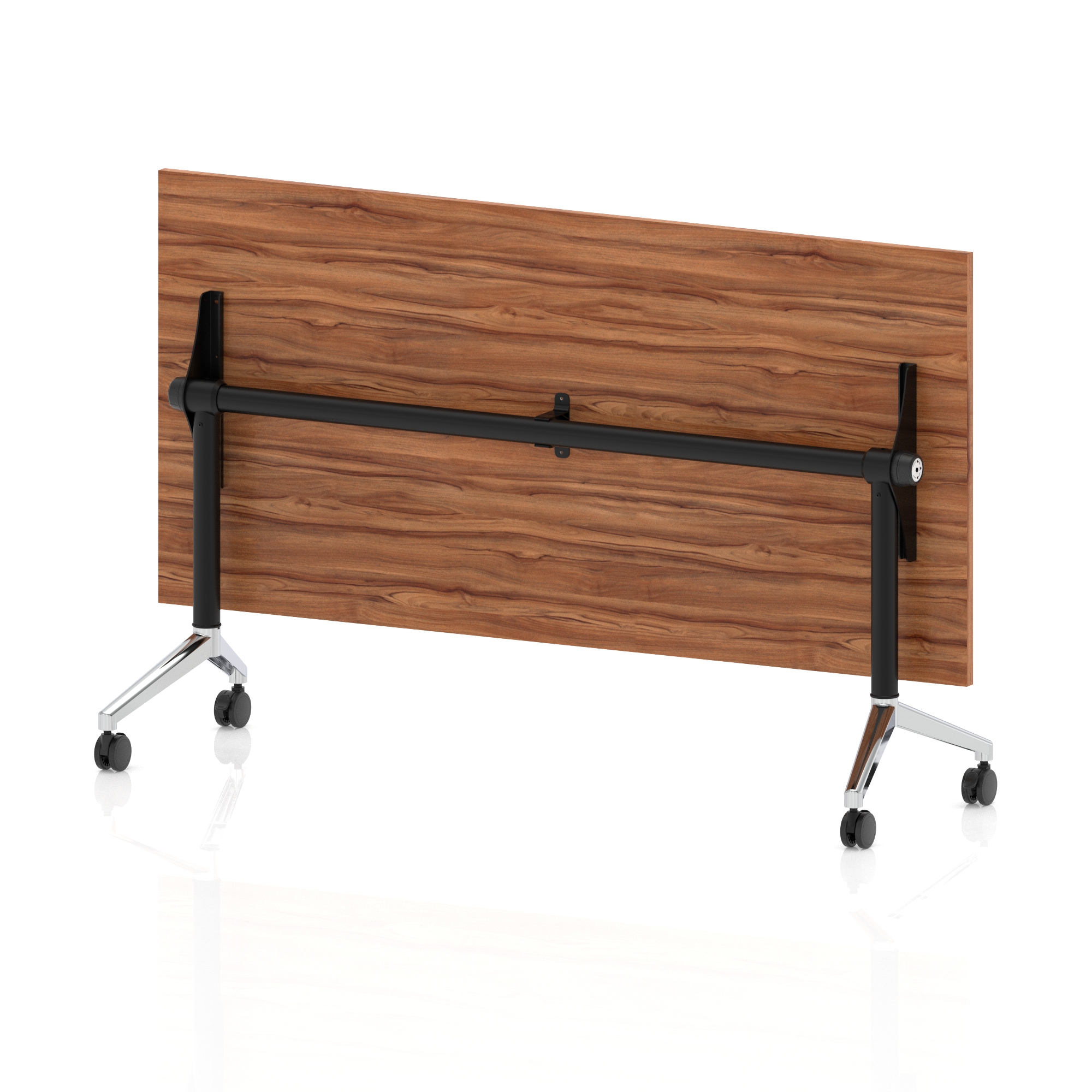 Walnut / Chrome Frame