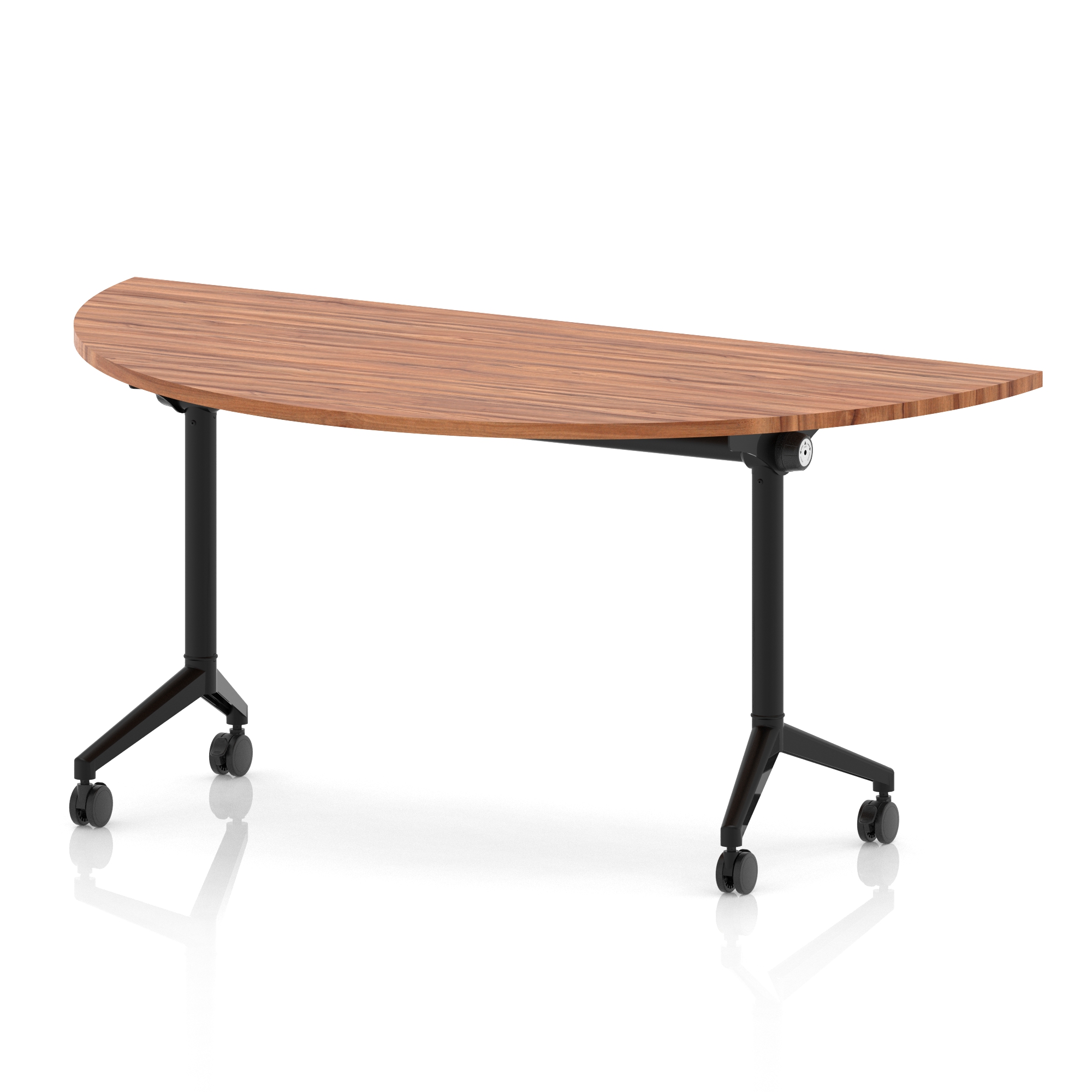 Walnut / Black Frame