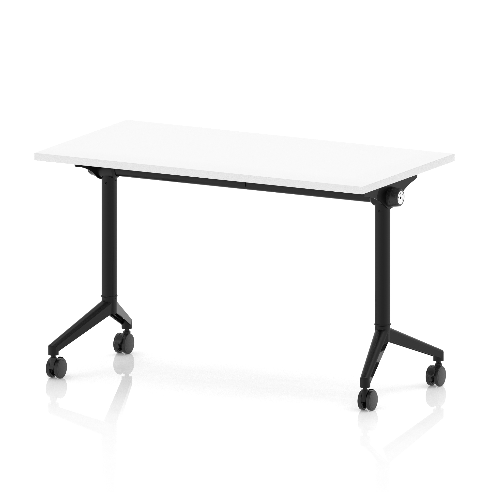 White / Black Frame