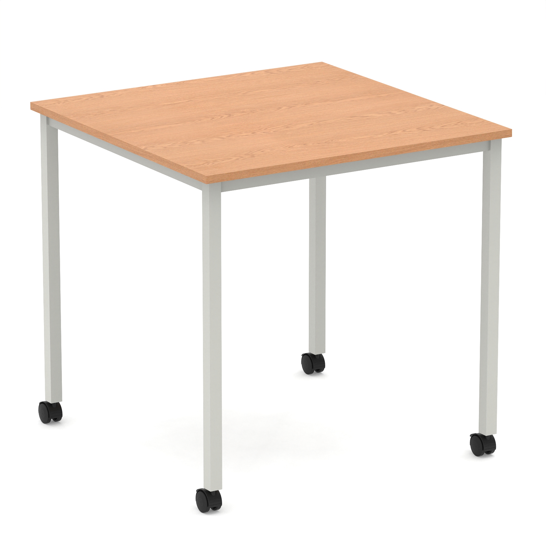 Oak / Silver Frame