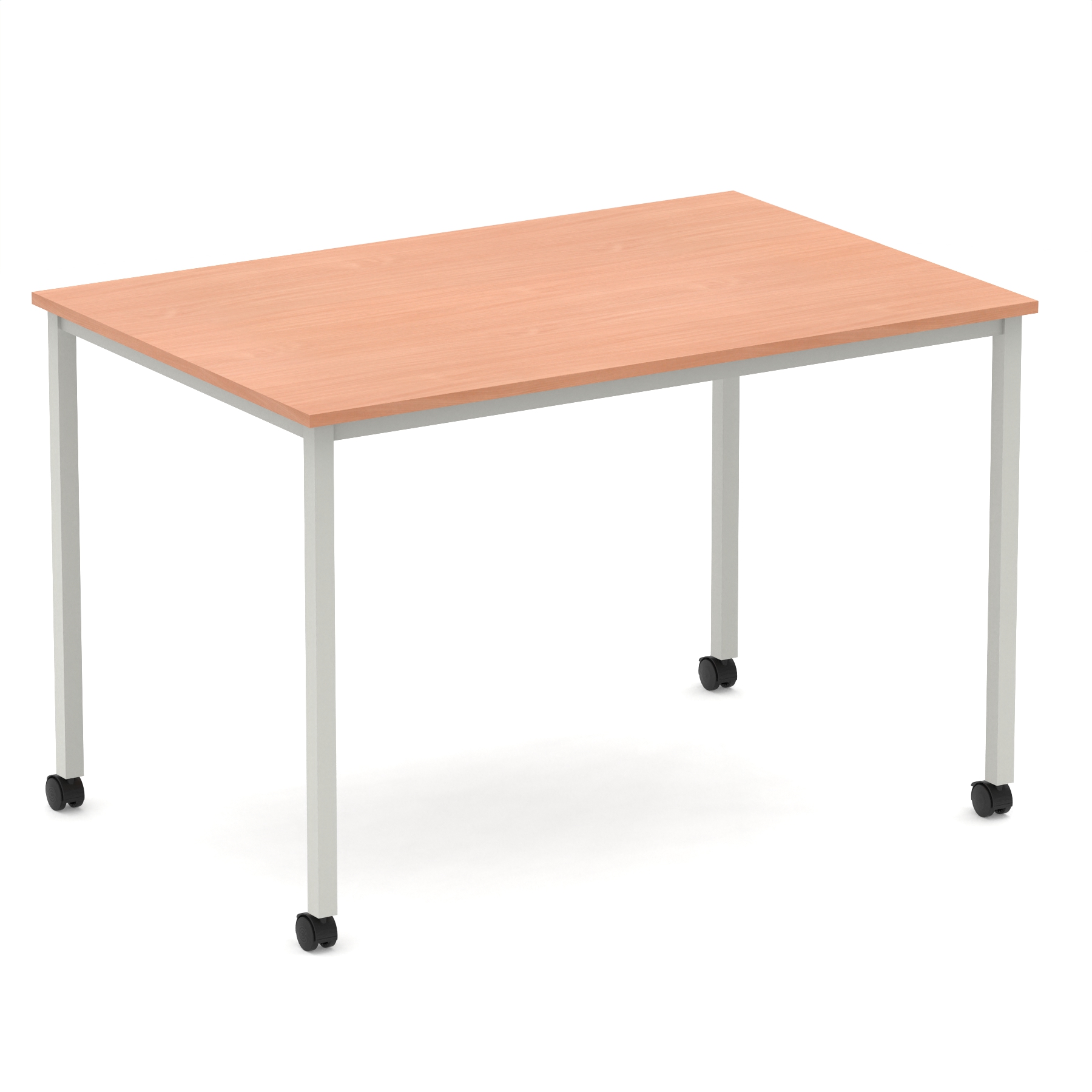 Beech / Silver Frame