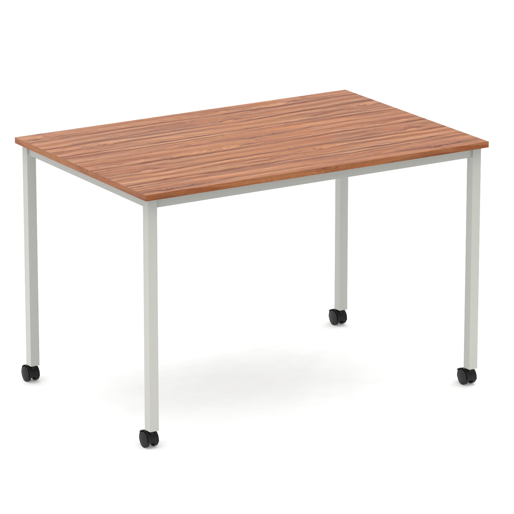 Walnut / Silver Frame