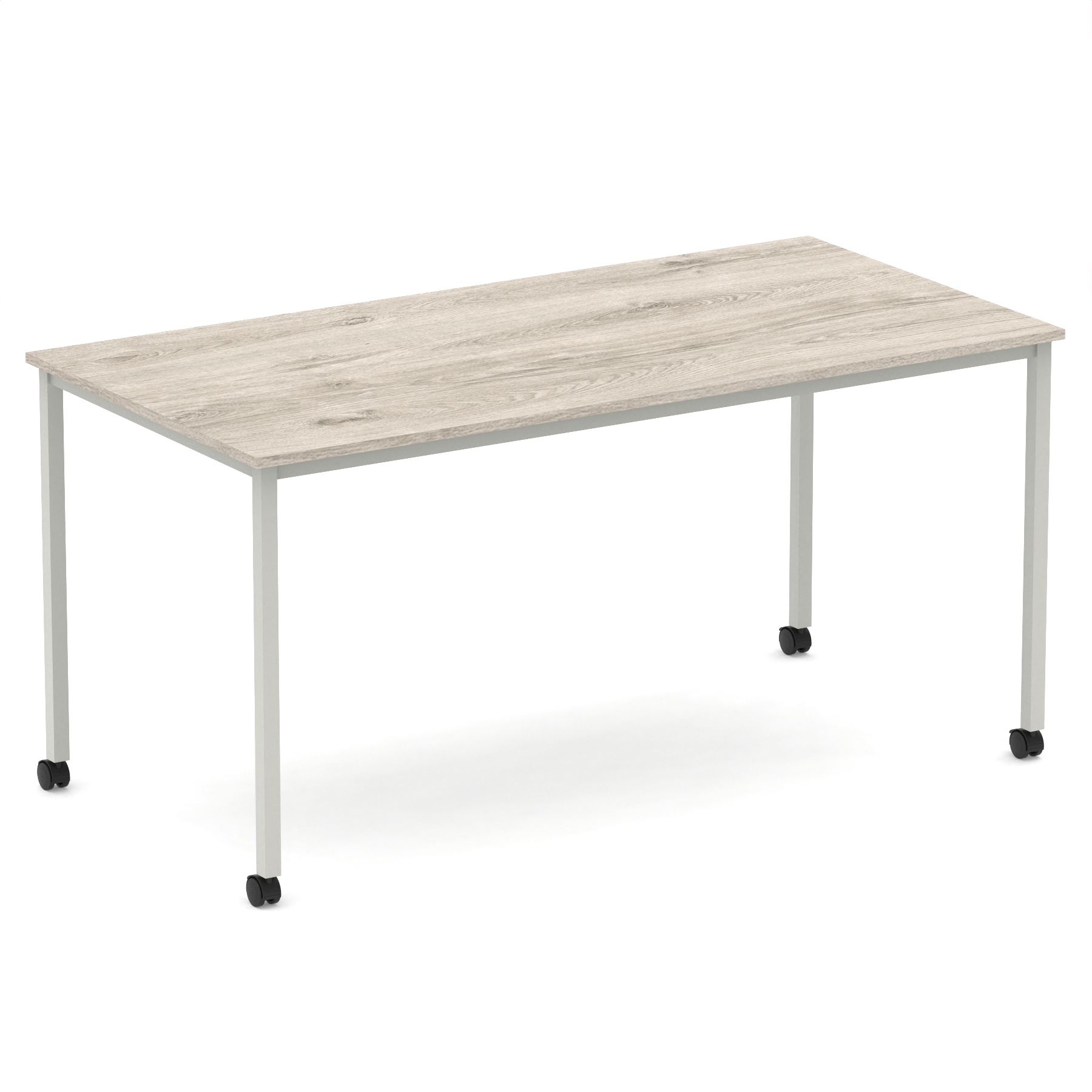 Grey Oak / Silver Frame
