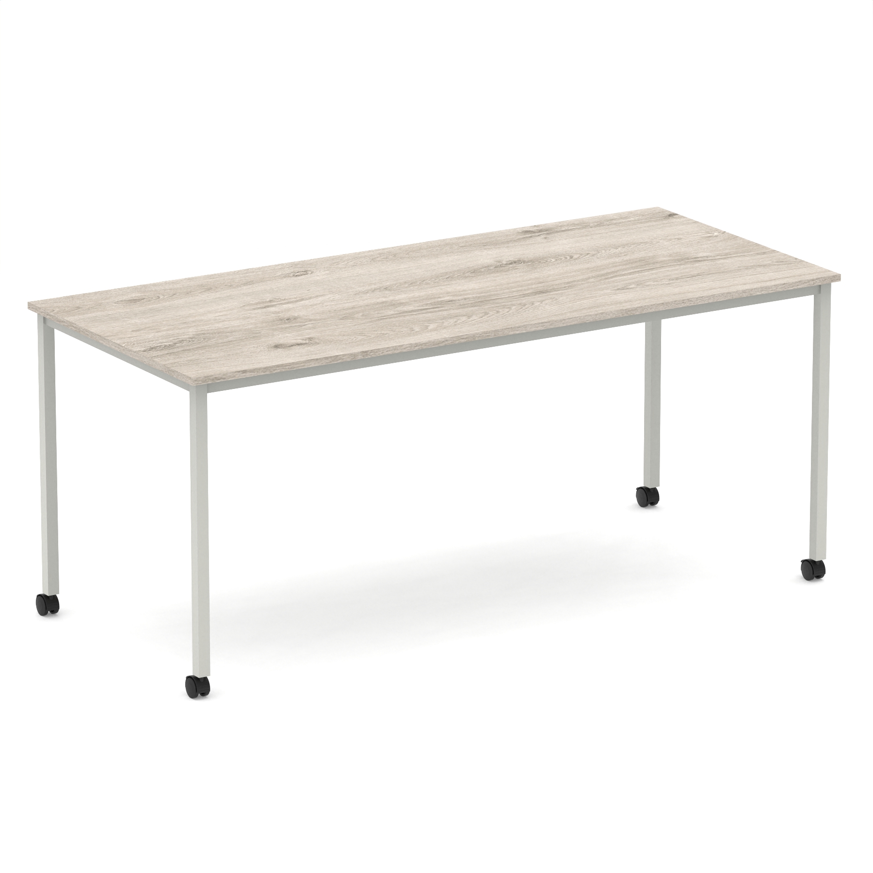 Grey Oak / Silver Frame