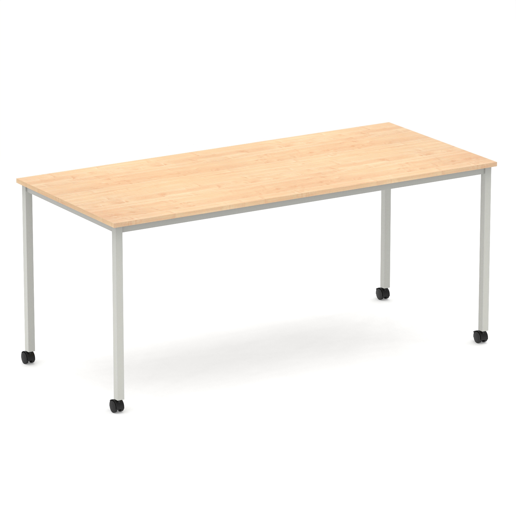 Maple / Silver Frame