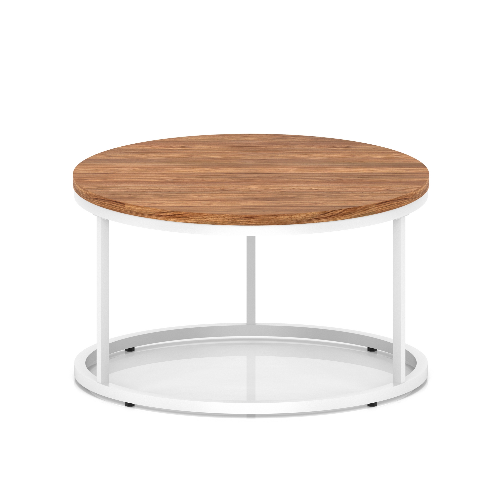 Walnut & White