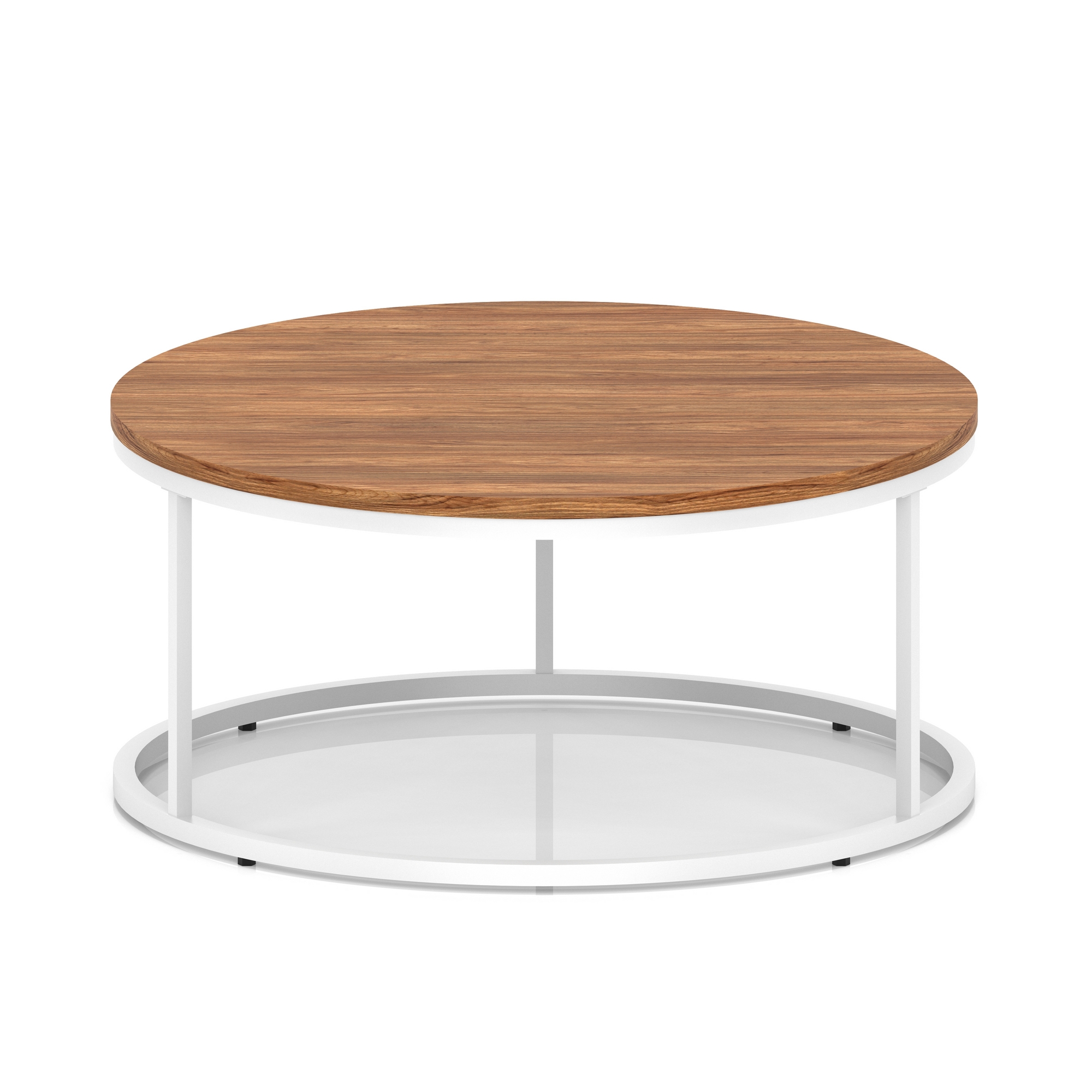 Walnut & White