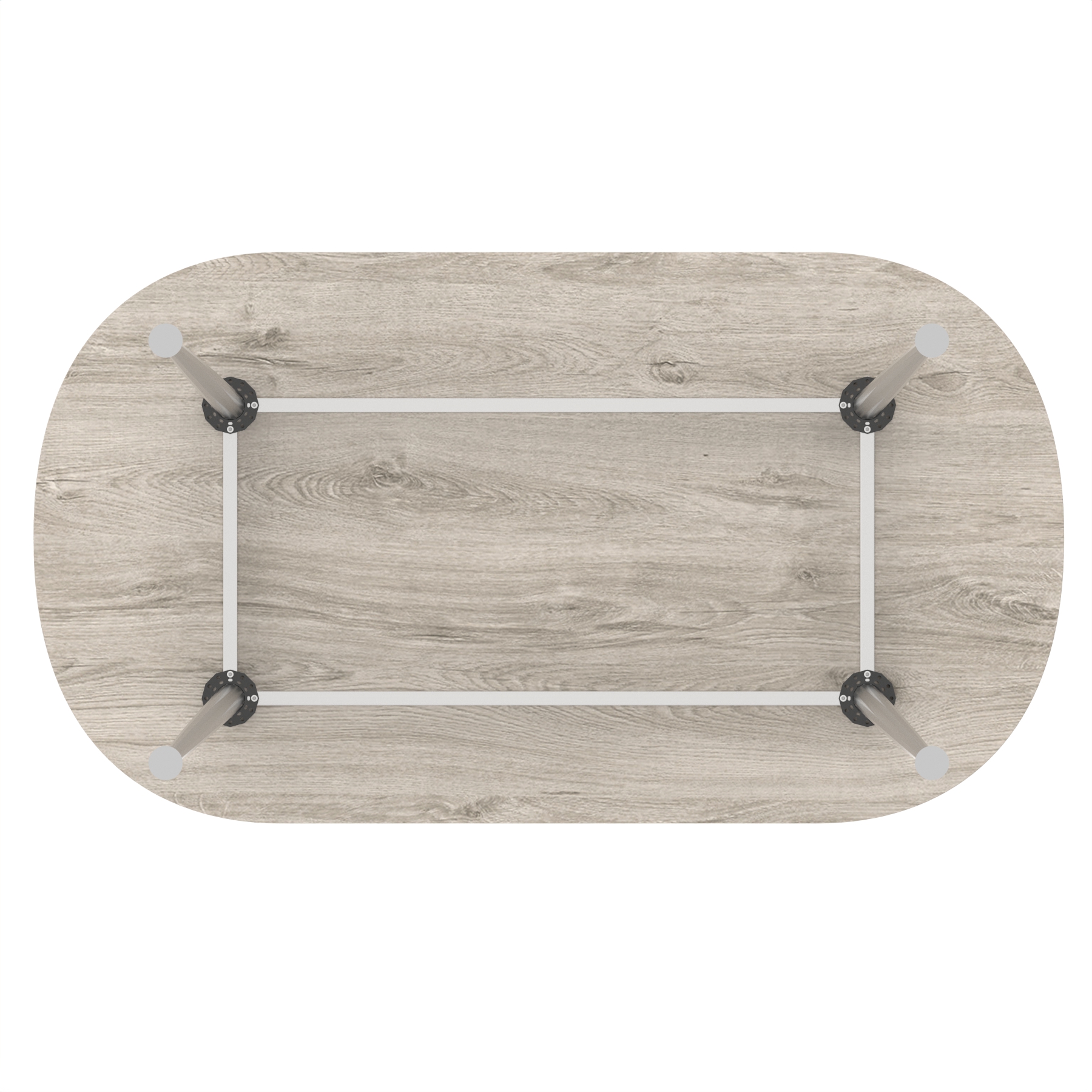 Grey Oak / Silver Frame