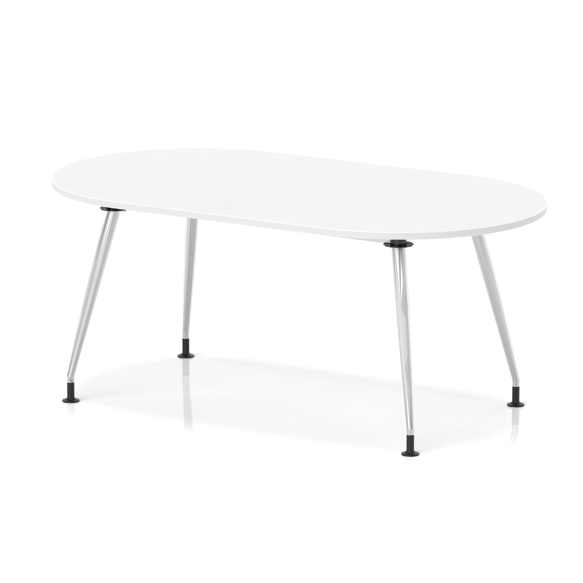 White / Silver Frame