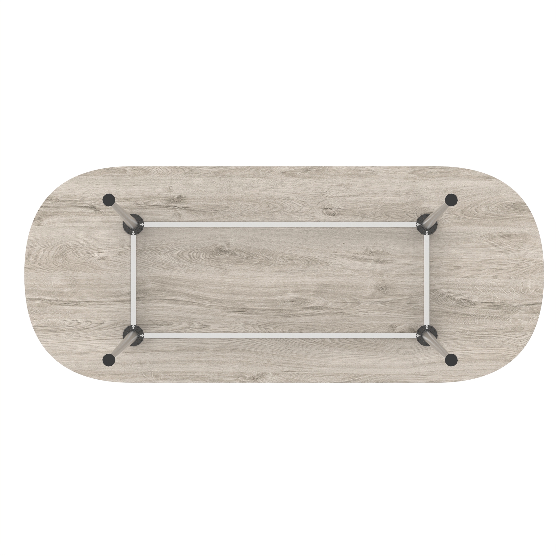 Grey Oak / Silver Frame