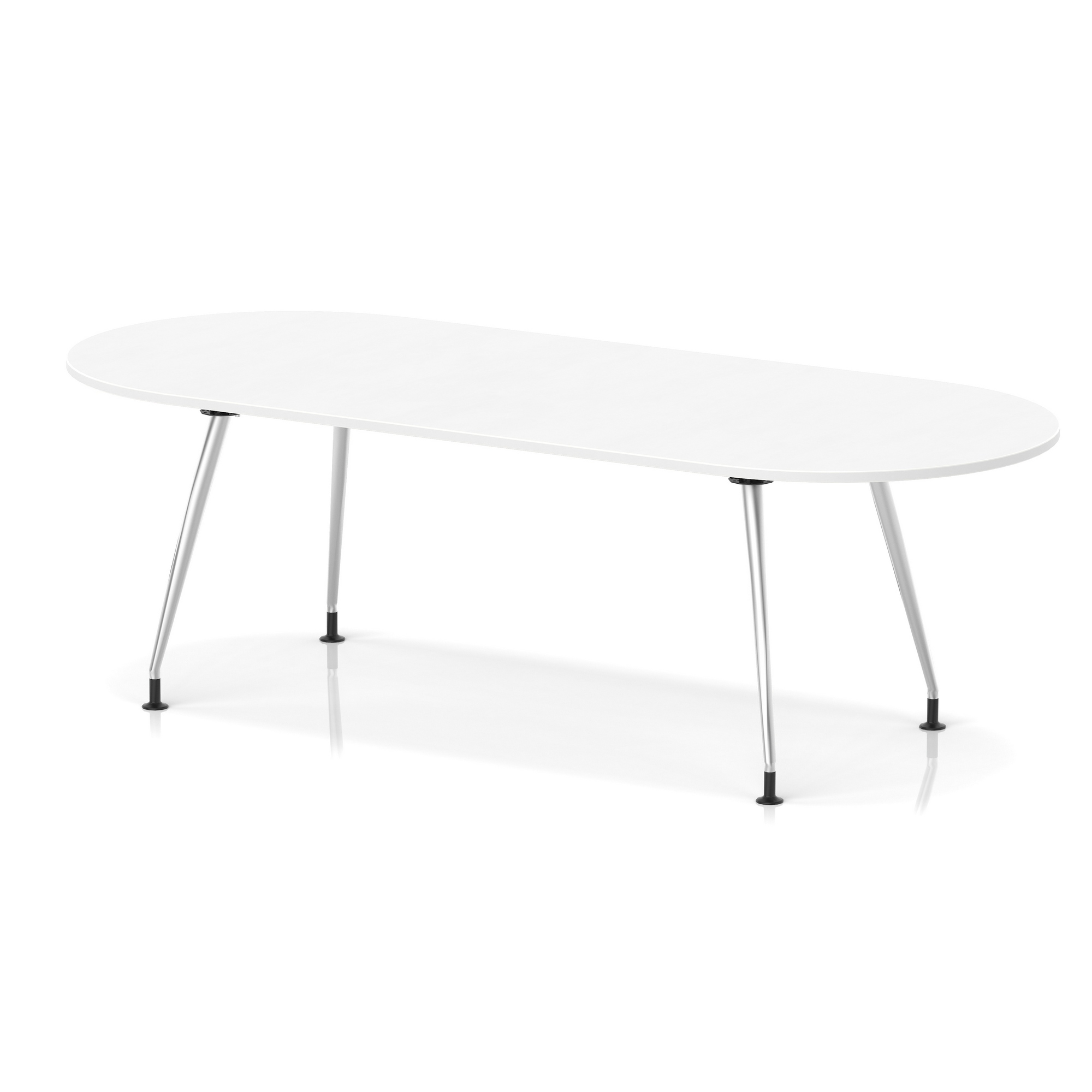 White / Silver Frame