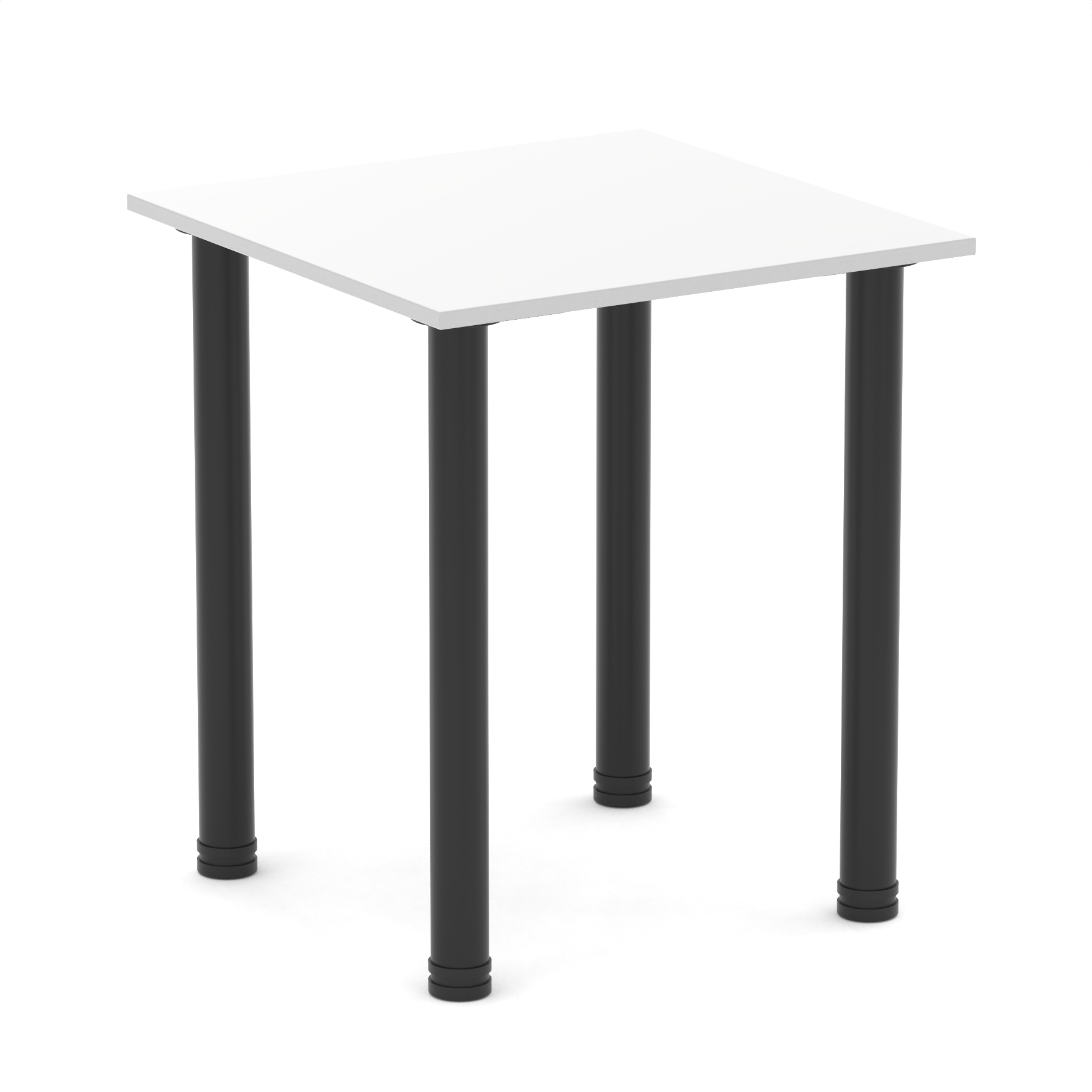 White / Black Frame