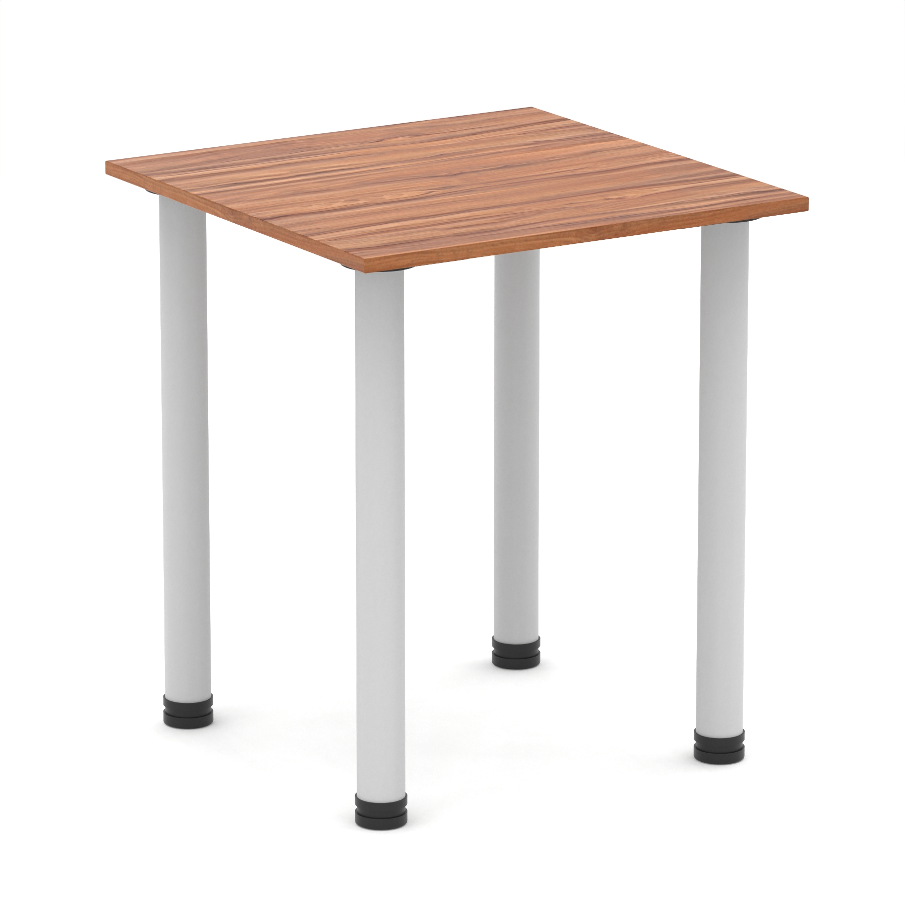 Walnut / Silver Frame