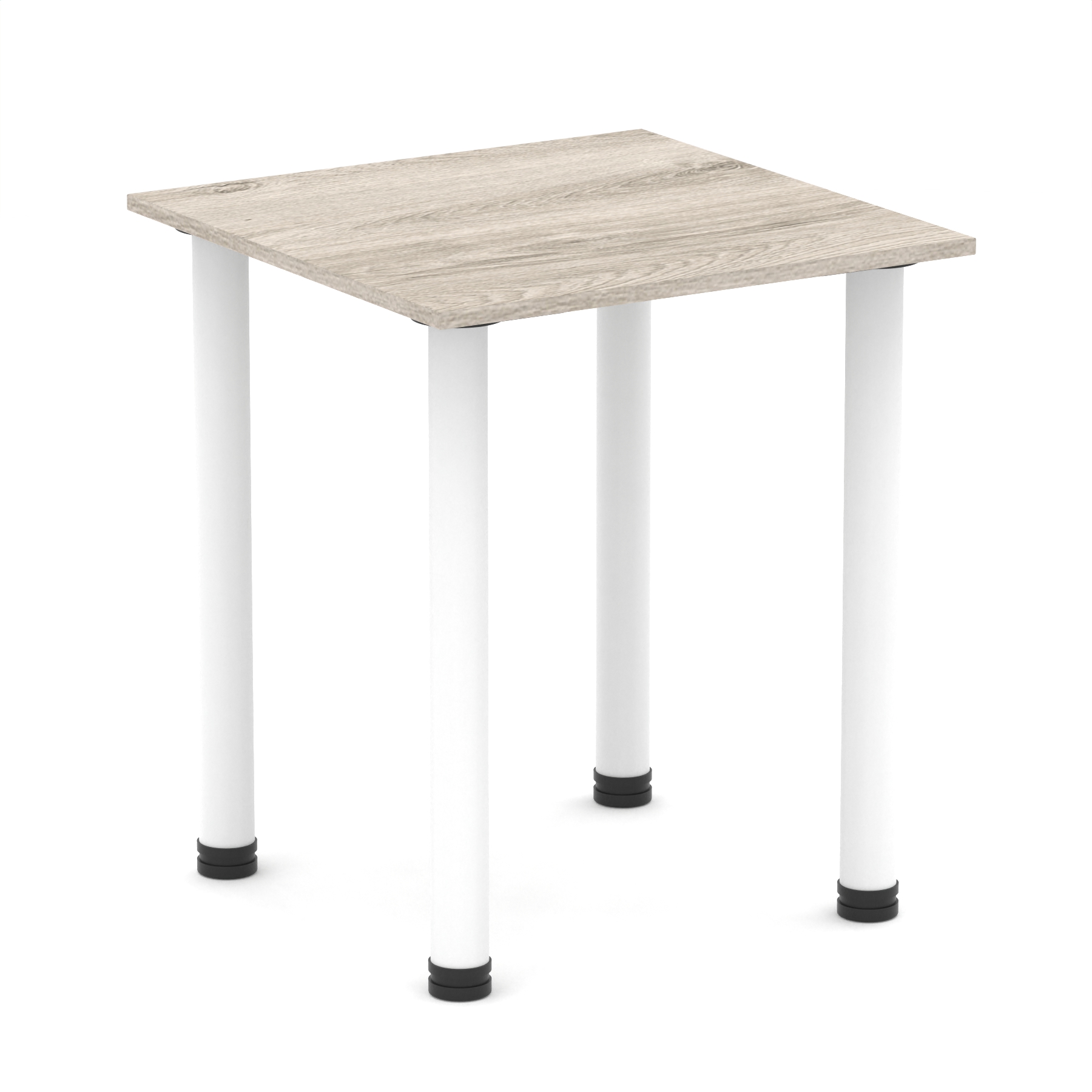 Grey Oak / White Frame