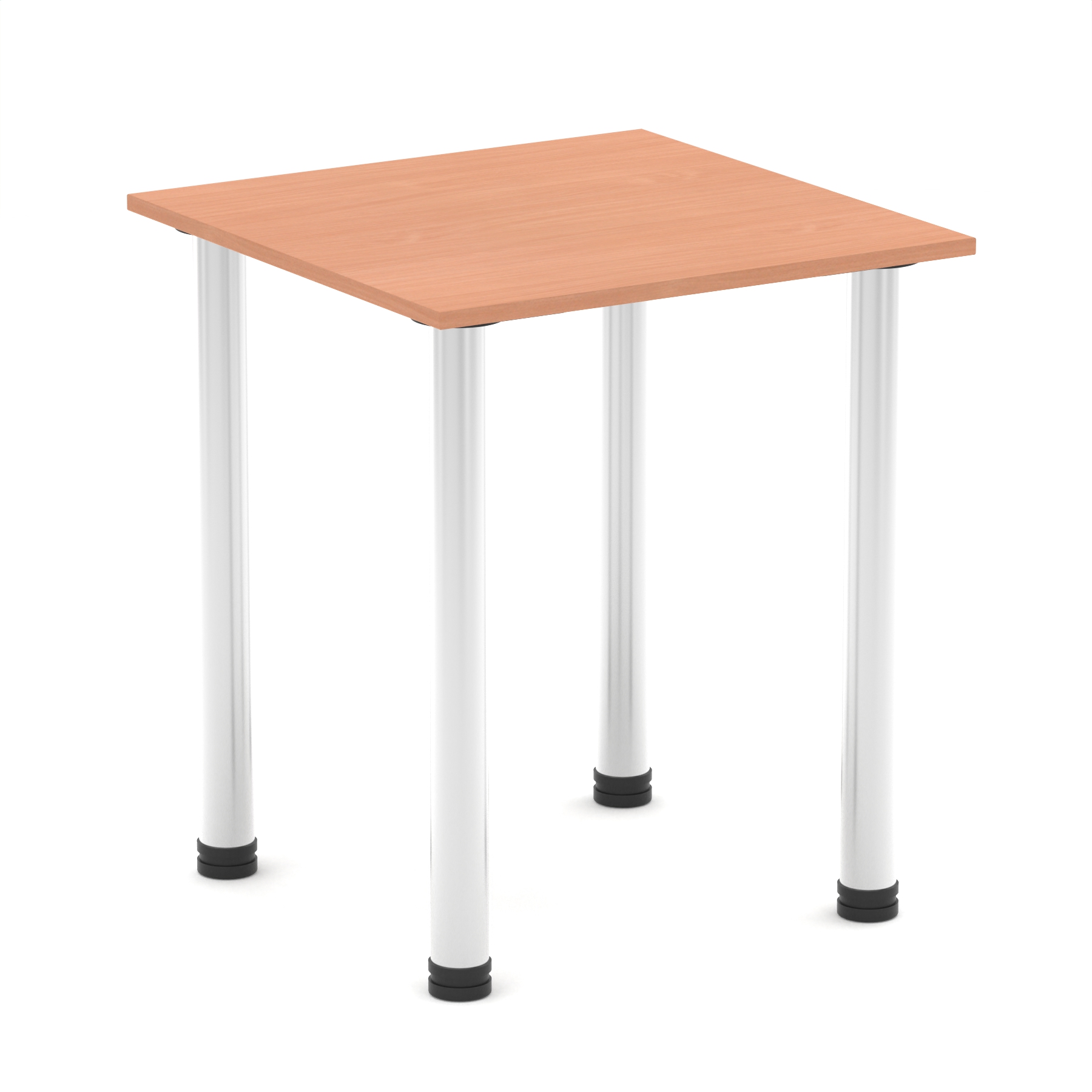 Beech / Chrome Frame