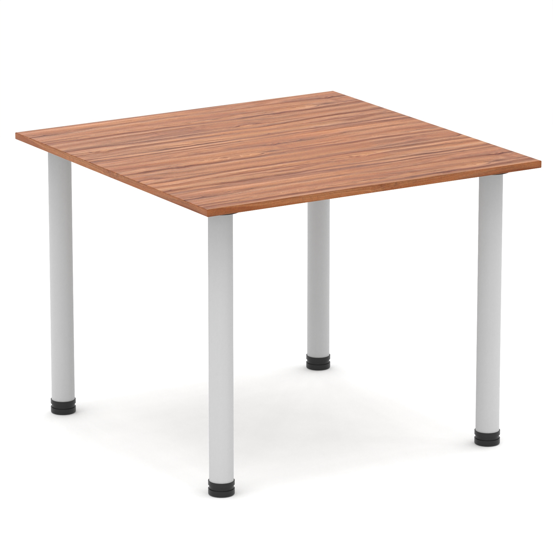 Walnut / Silver Frame