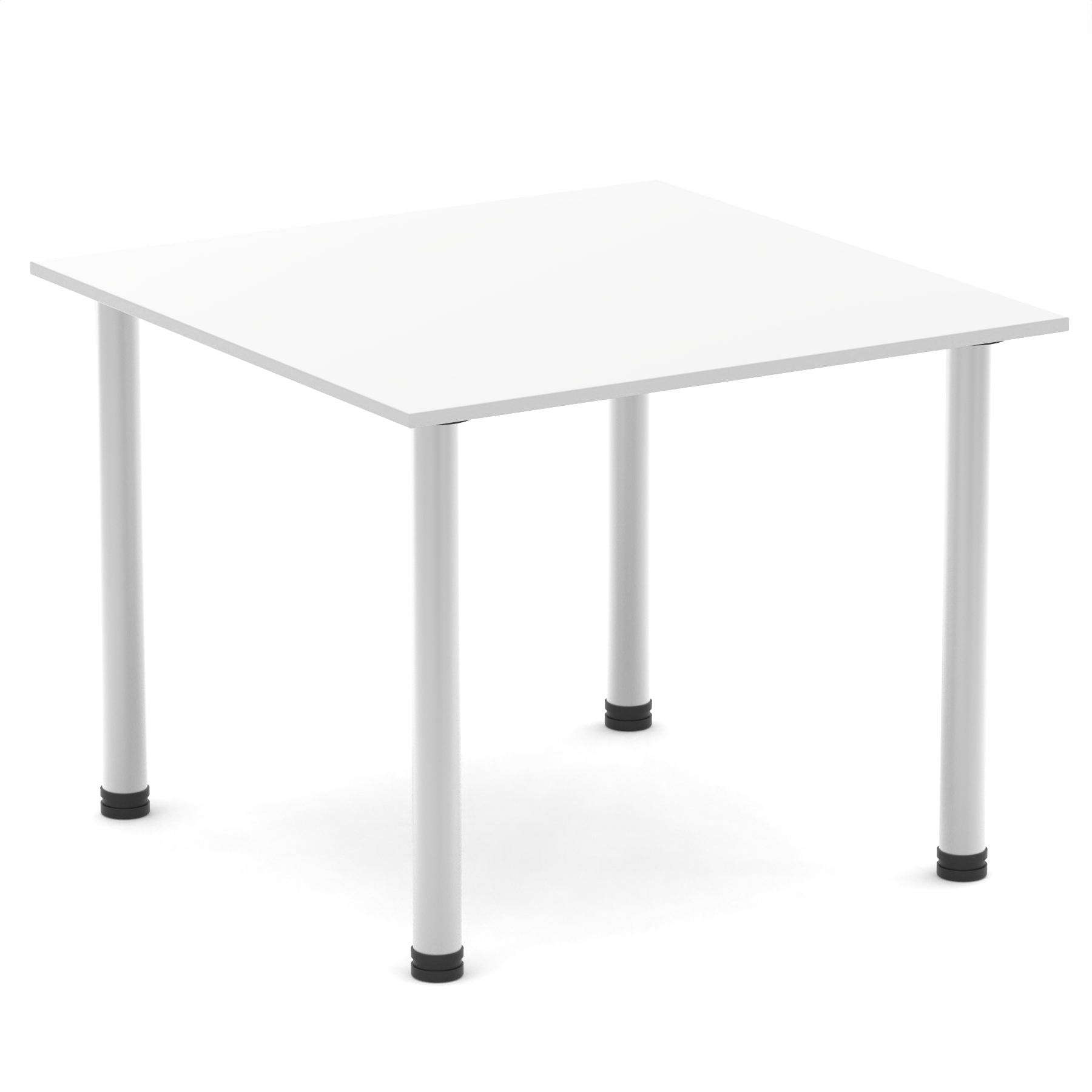 White / Aluminium Frame