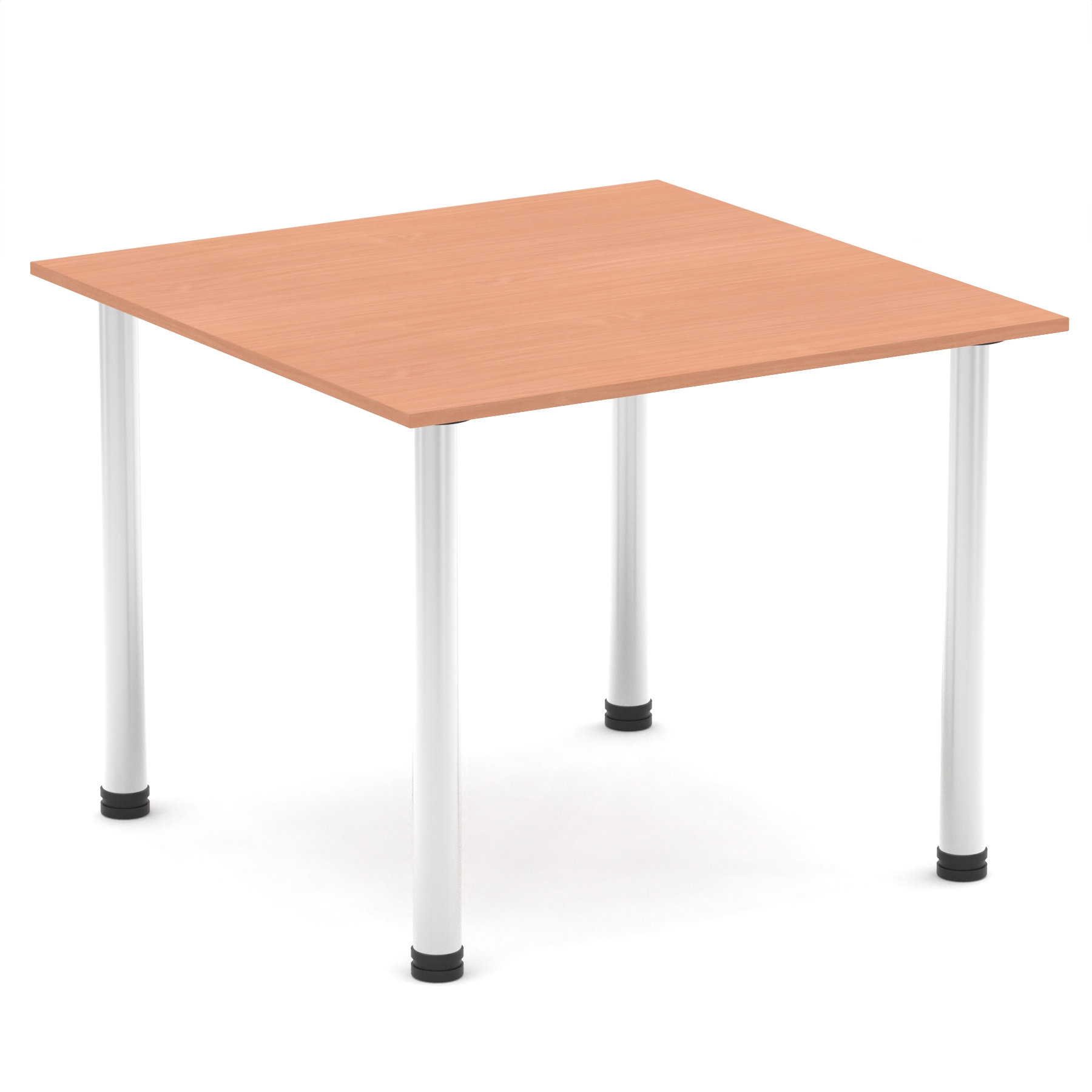 Beech / Chrome Frame
