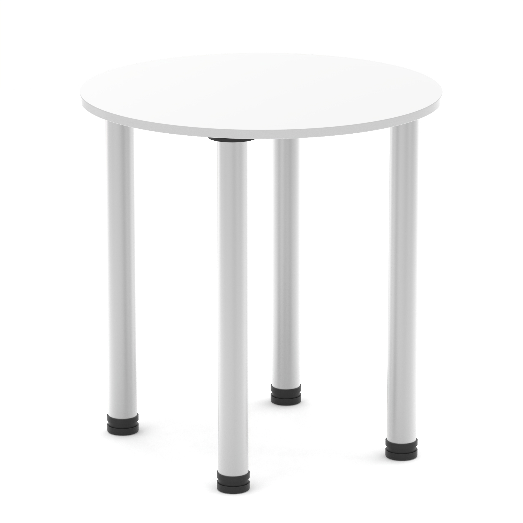 White / Aluminium Frame
