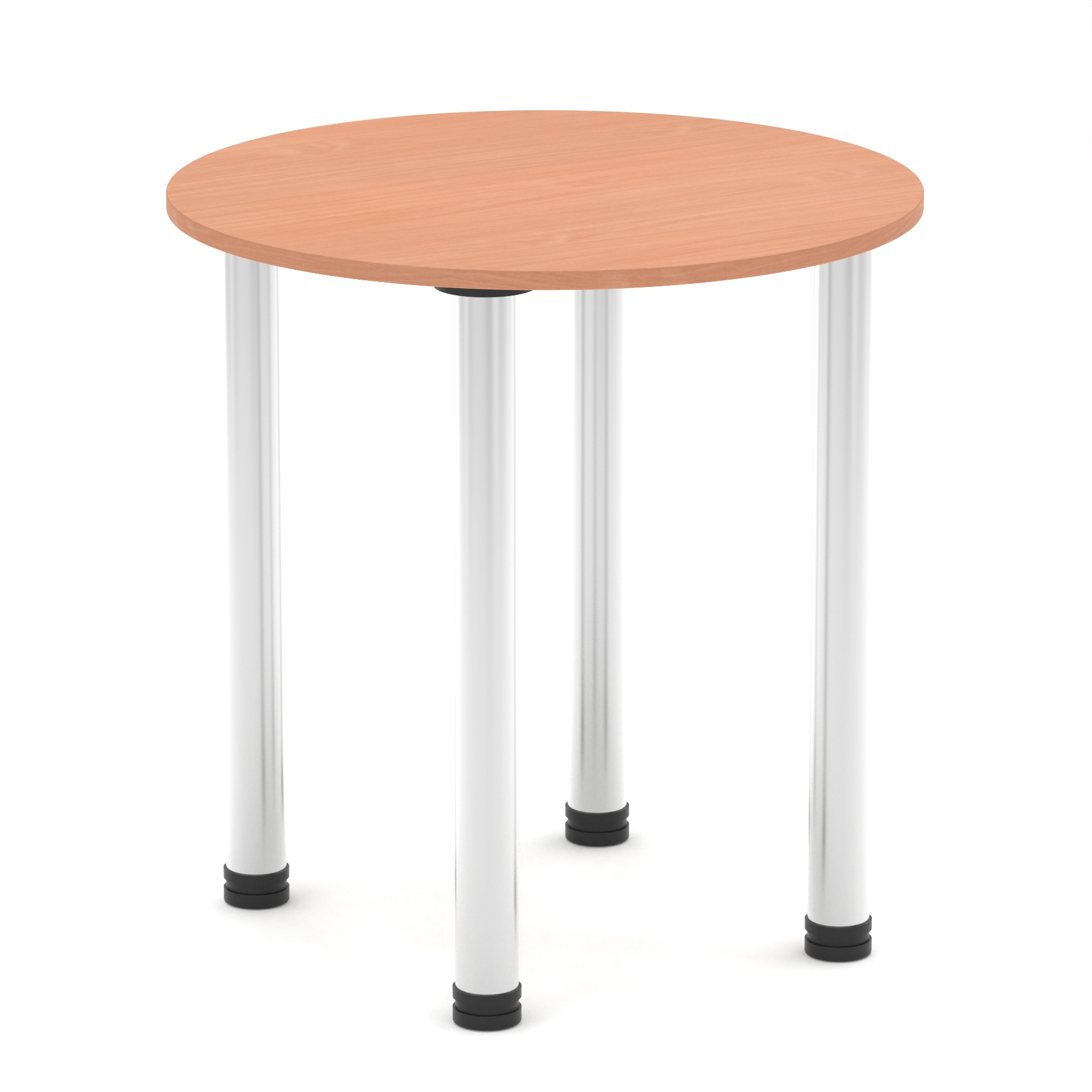 Beech / Chrome Frame