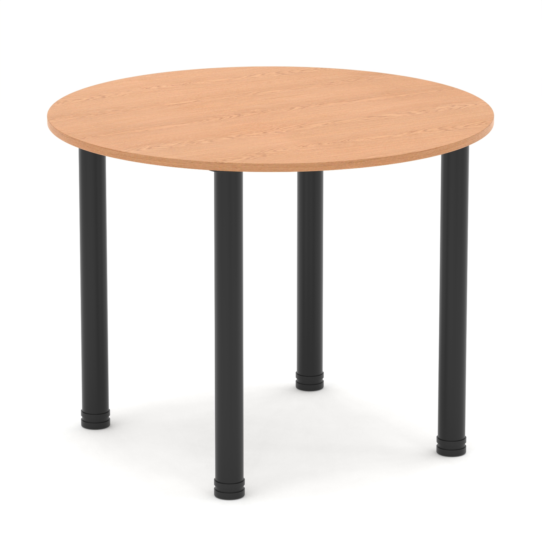 Oak / Black Frame