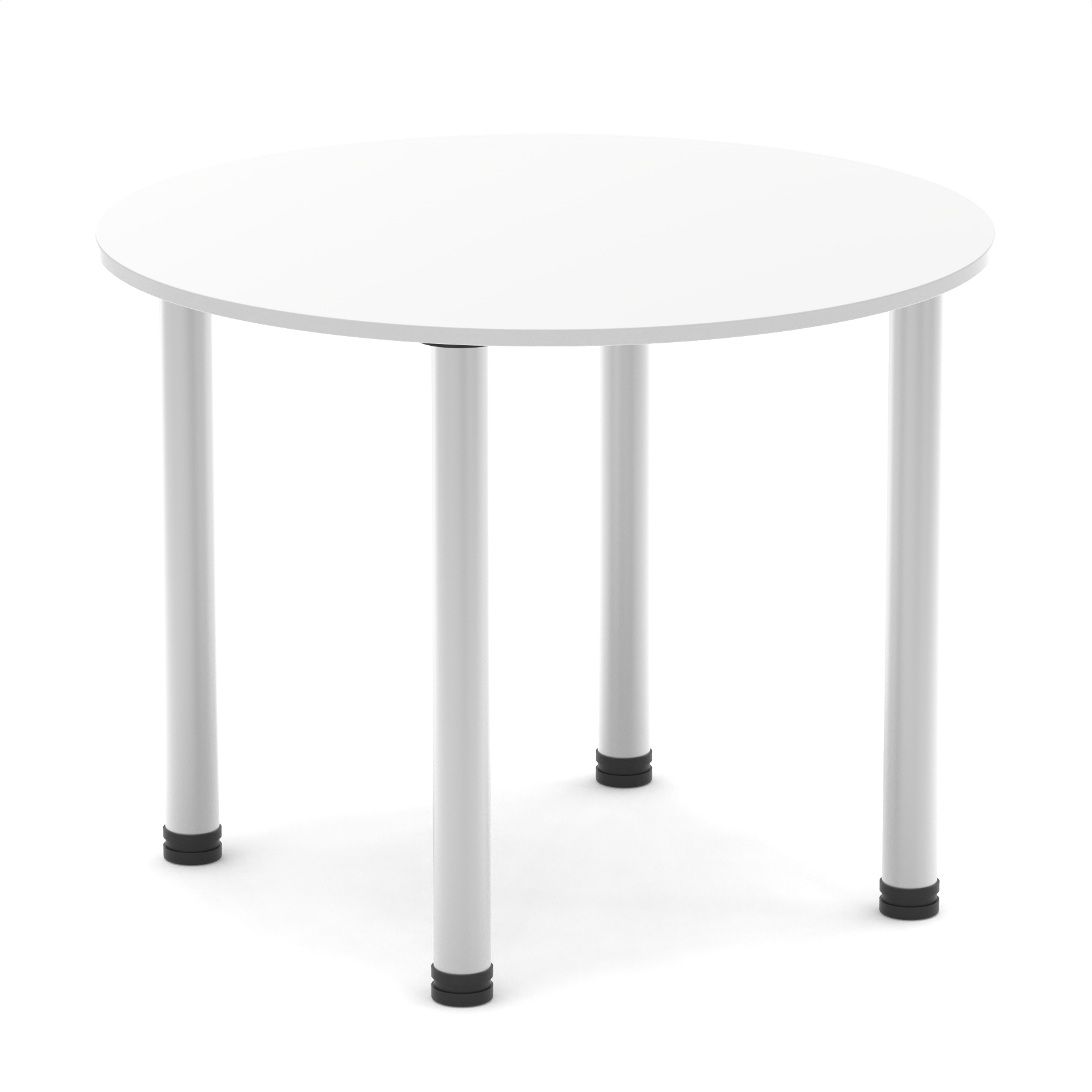 White / Aluminium Frame