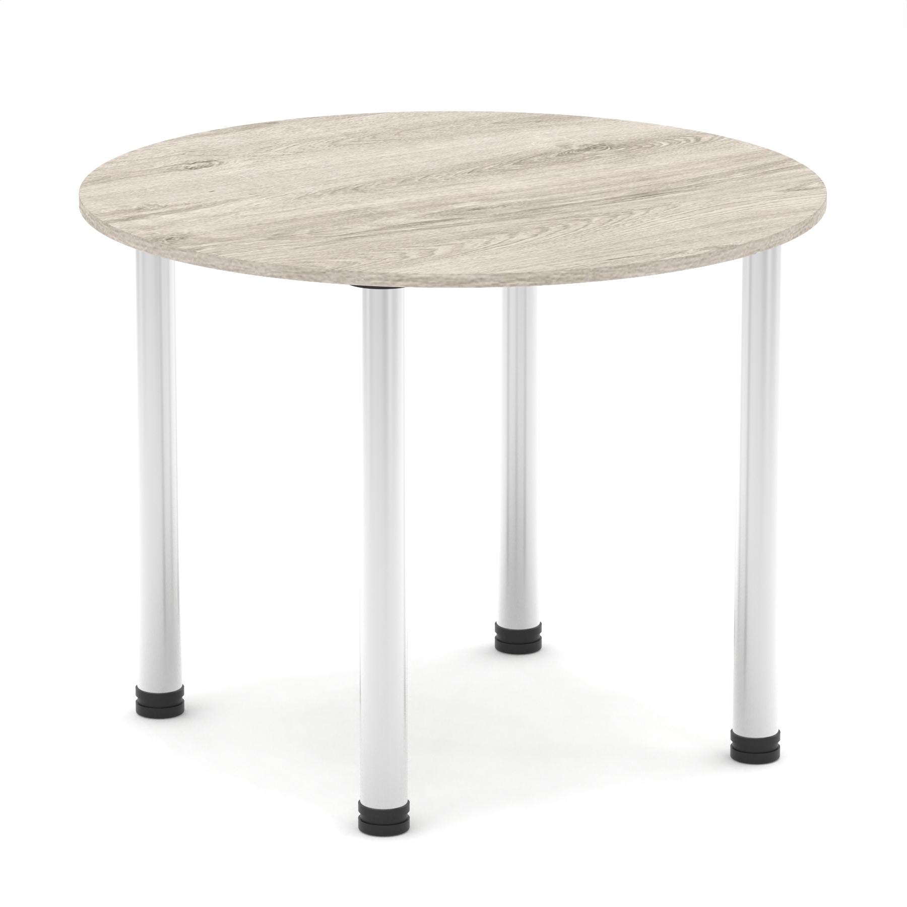 Grey Oak / Chrome Frame
